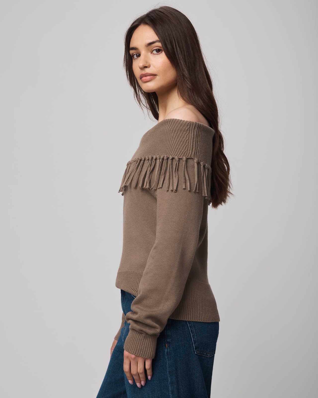 Simone Fringe Sweater - Image 9