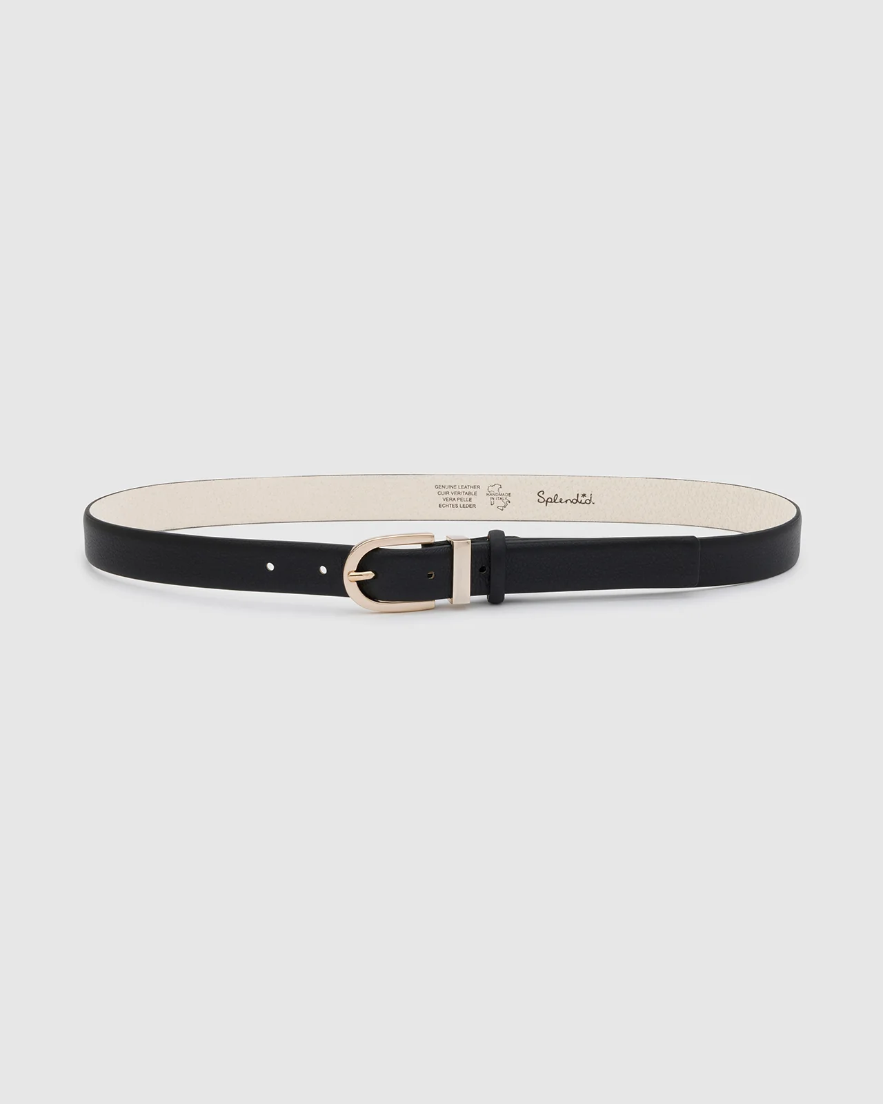 Skinny Leather Belt - Image 2