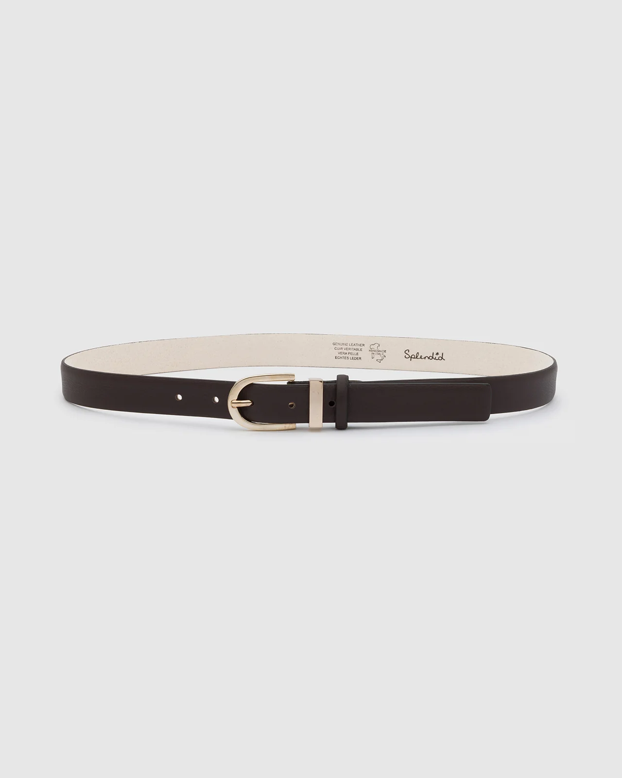 Skinny Leather Belt - Image 3