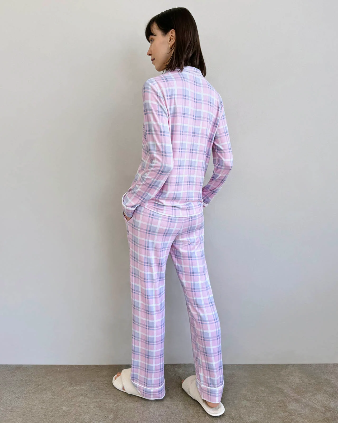 Snow Day Plaid Pillowsoft Sleep Set - Image 5