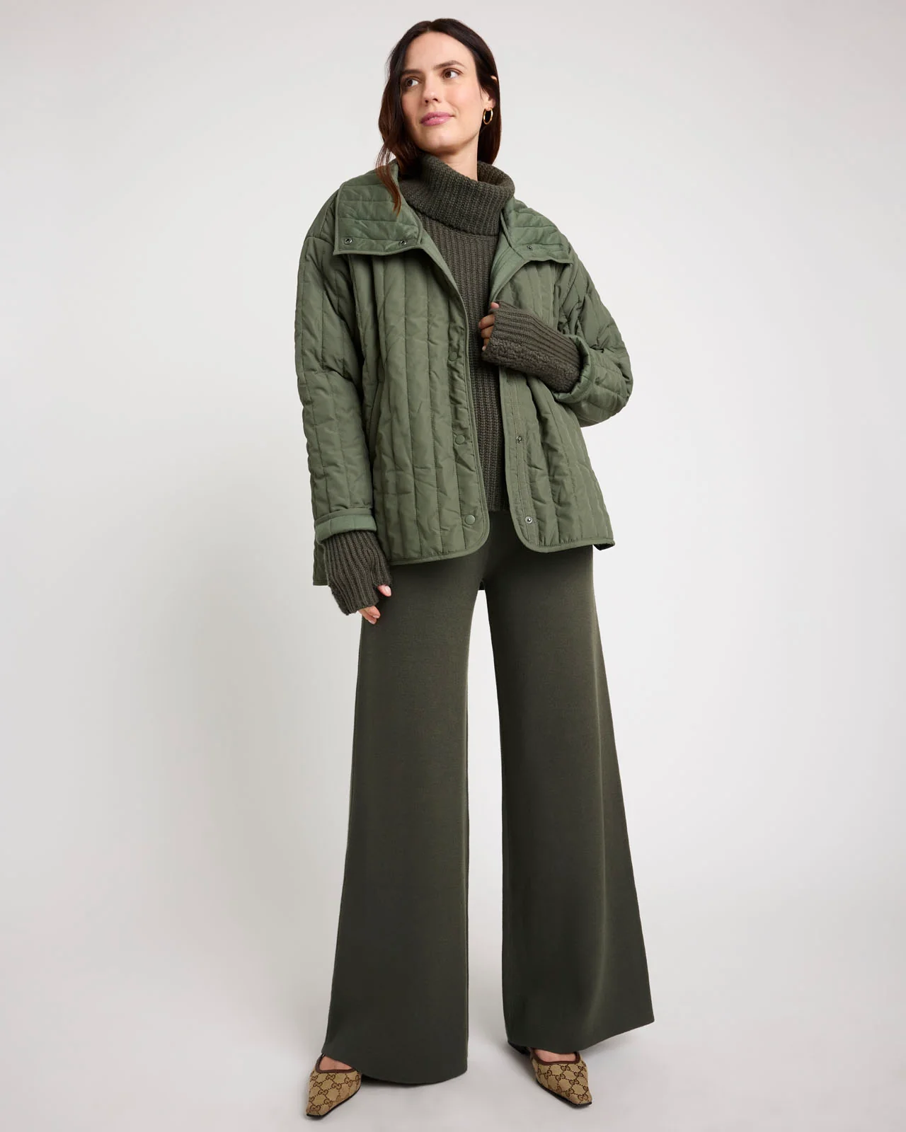 Splendid x @Cellajaneblog Cowl Neck Sweater - Image 6
