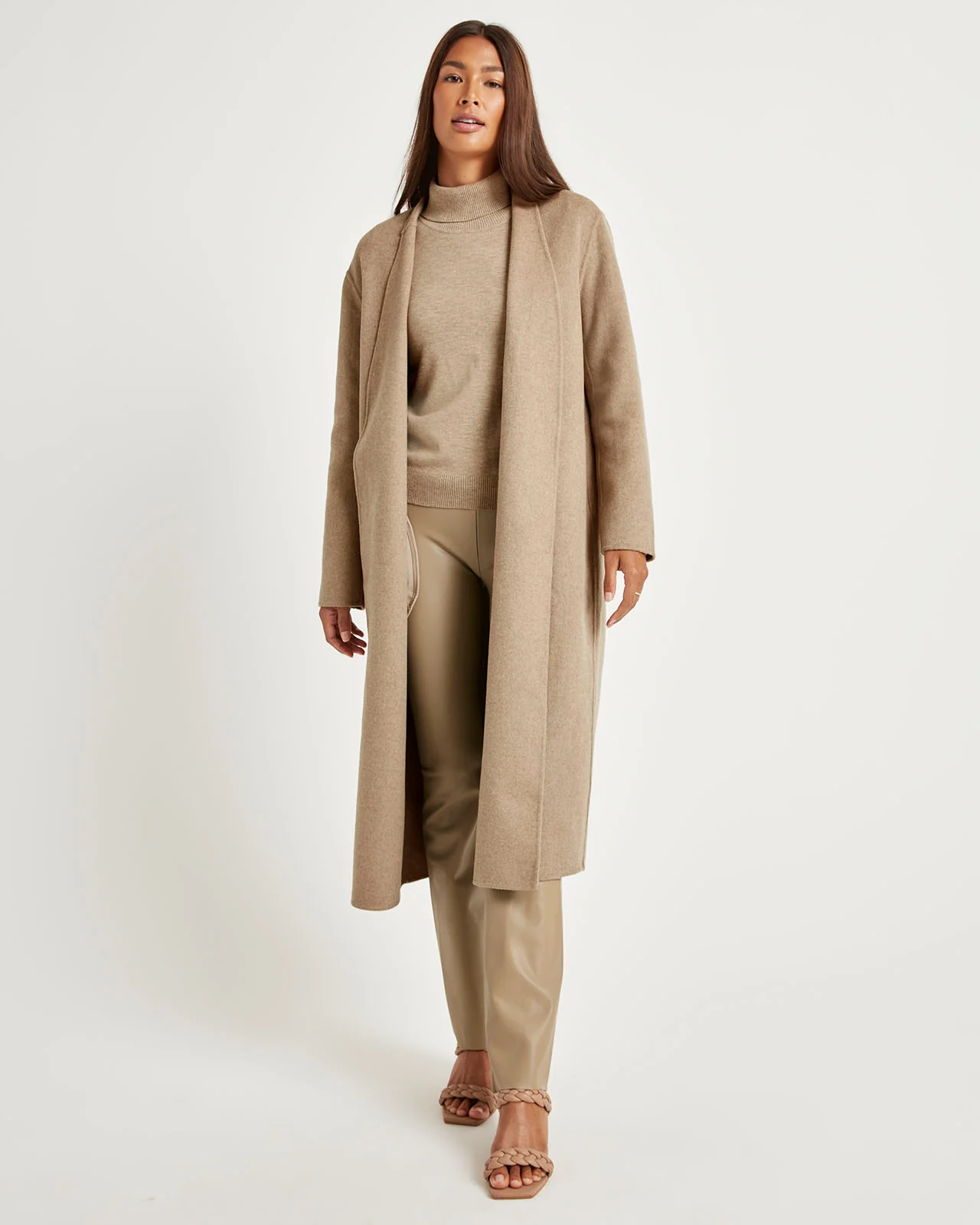 Splendid x Cella Jane Waist-Tie Wool Coat - Image 11