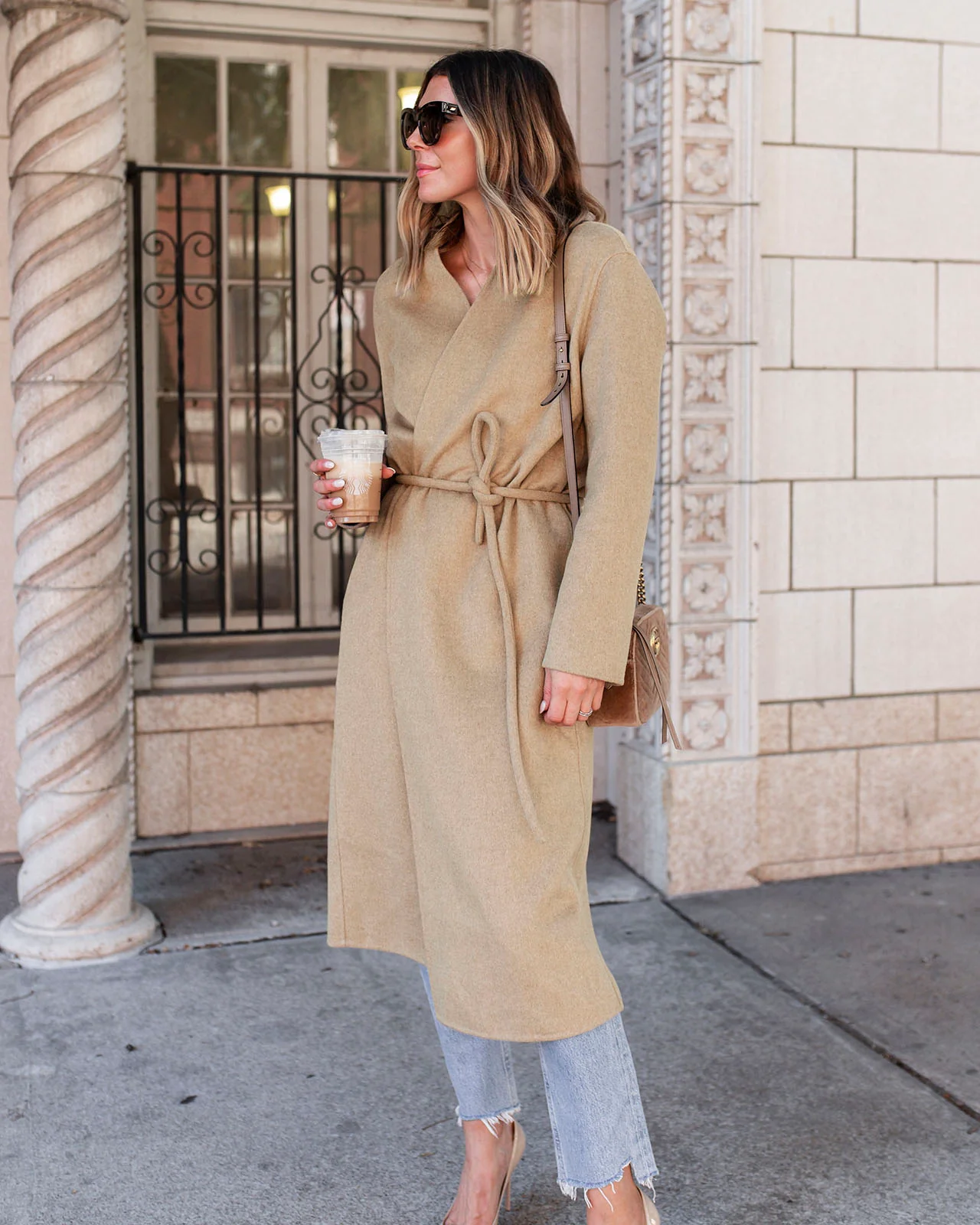 Splendid x Cella Jane Waist-Tie Wool Coat - Image 14