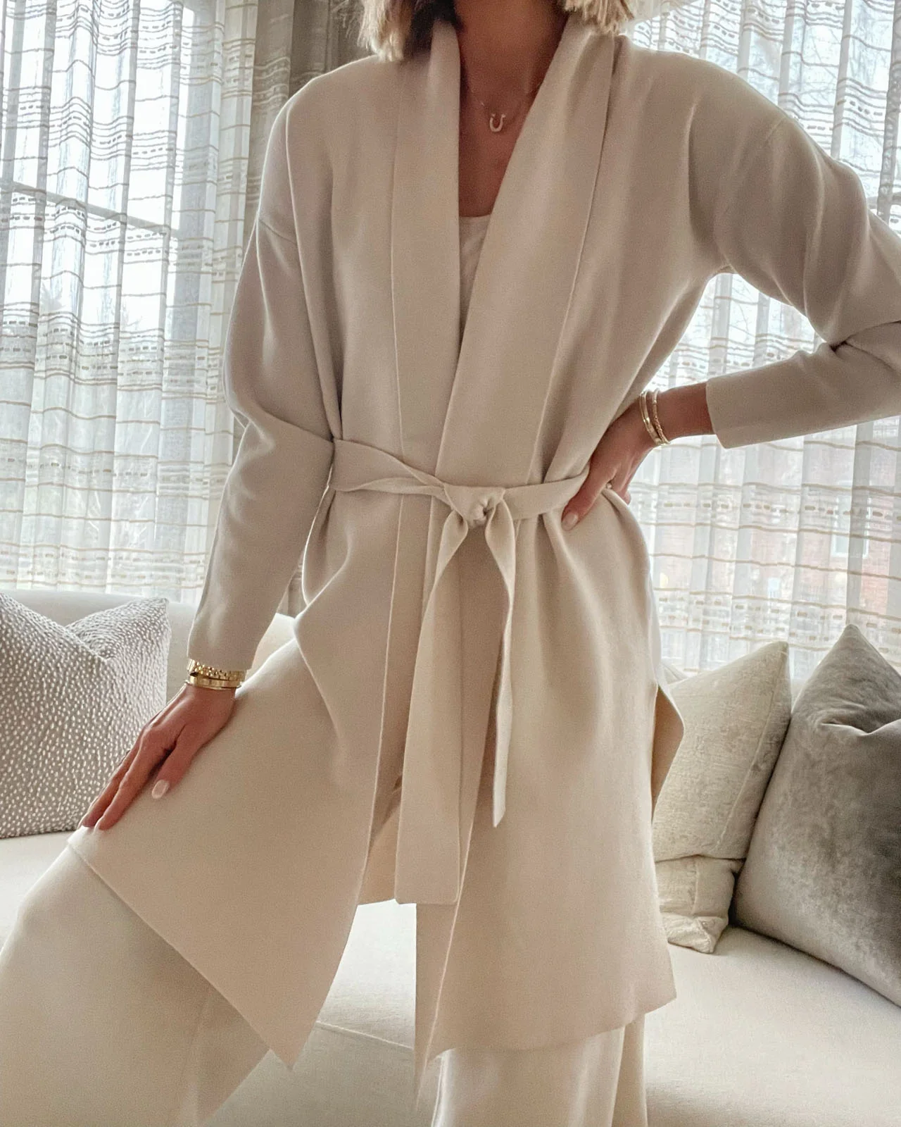 Splendid x @Cellajaneblog Belted Cardigan - Image 3