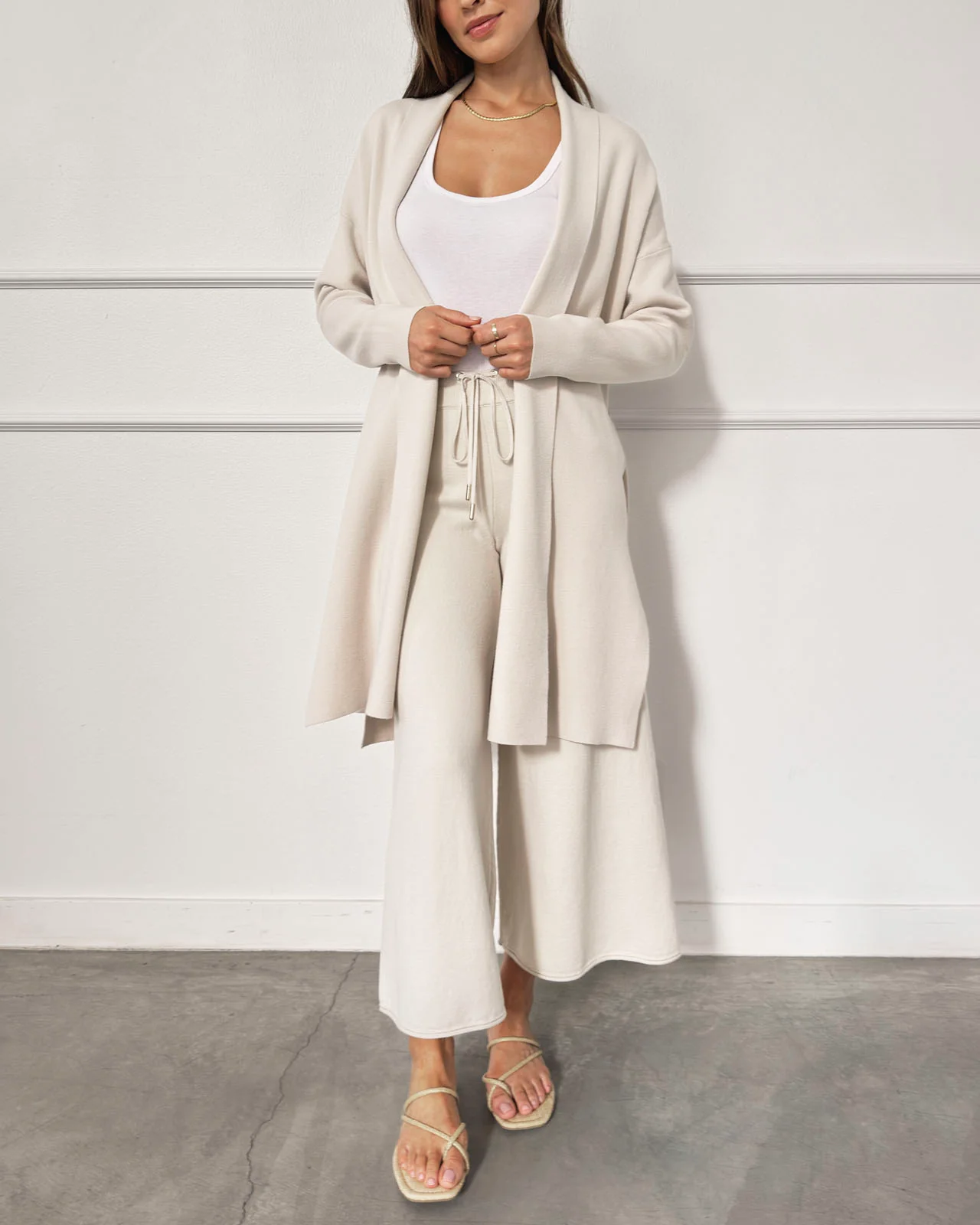 Splendid x @Cellajaneblog Belted Cardigan - Image 4