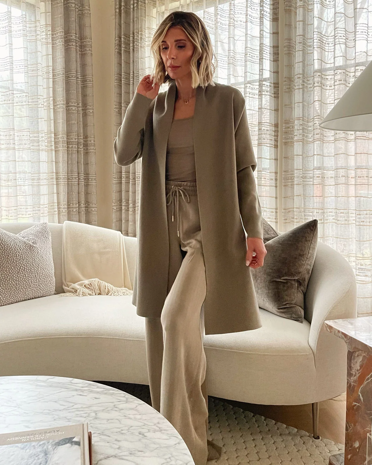 Splendid x @Cellajaneblog Belted Cardigan - Image 7
