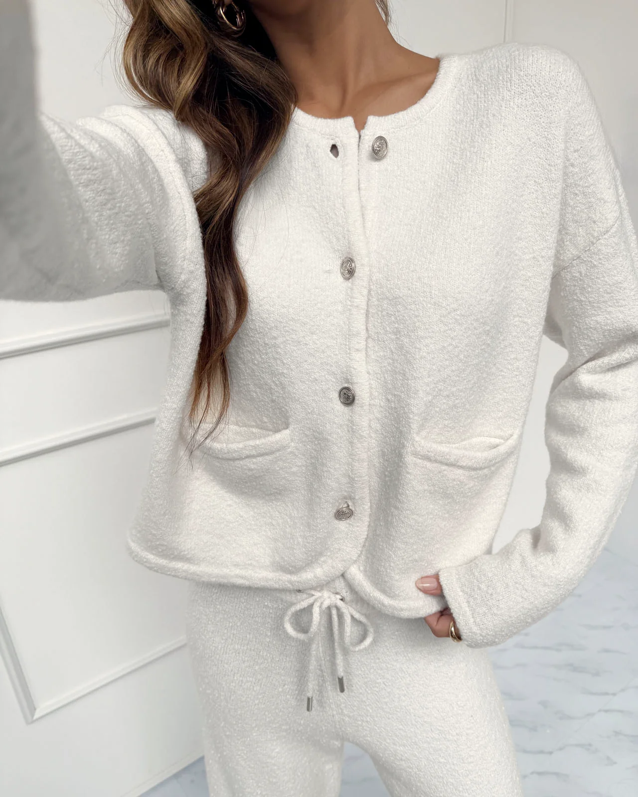 Splendid x @Cellajaneblog Button Up Cardigan - Image 8