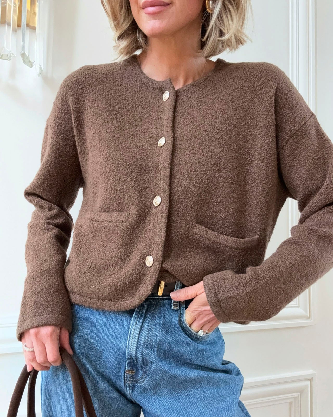 Splendid x @Cellajaneblog Button Up Cardigan