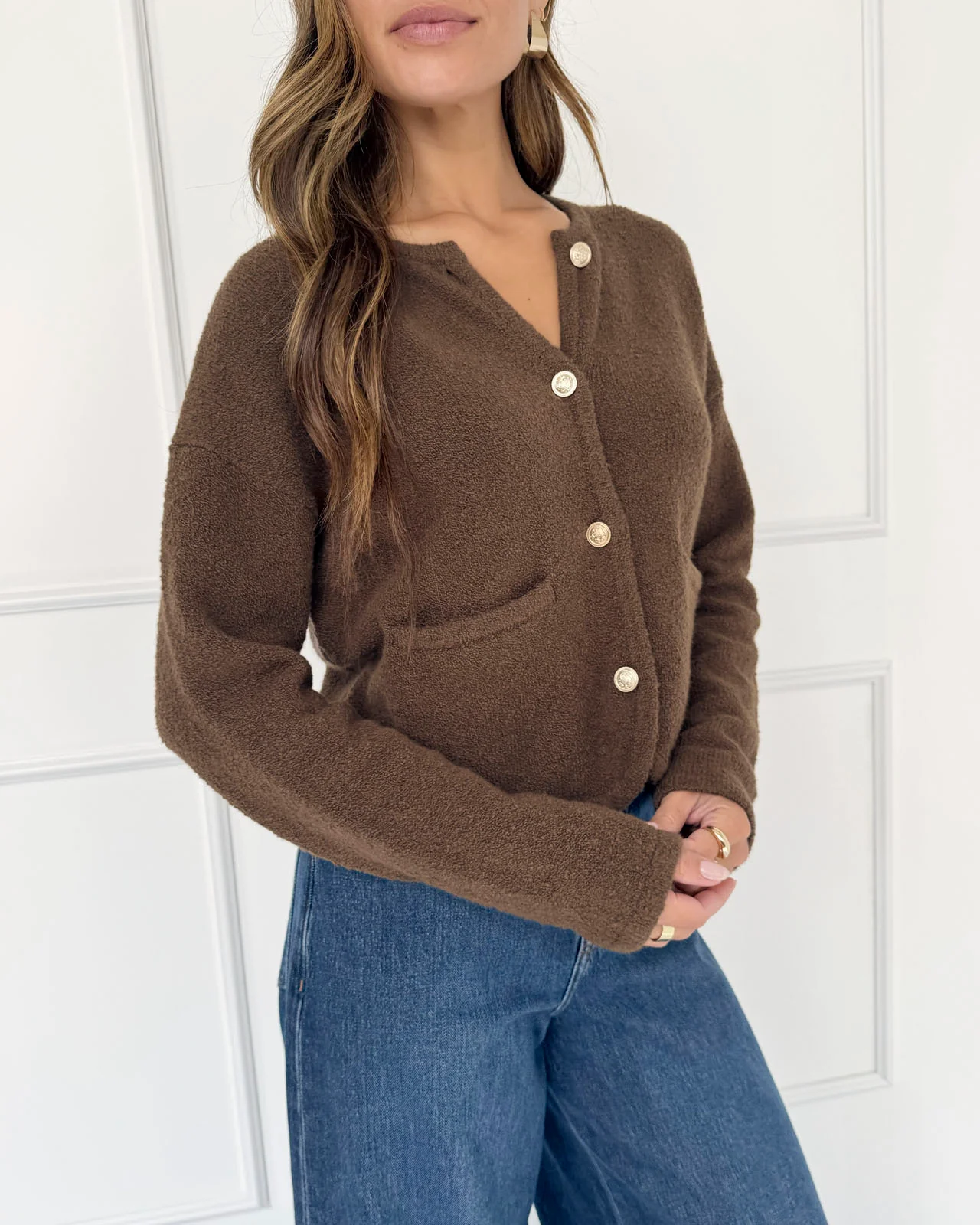 Splendid x @Cellajaneblog Button Up Cardigan - Image 4