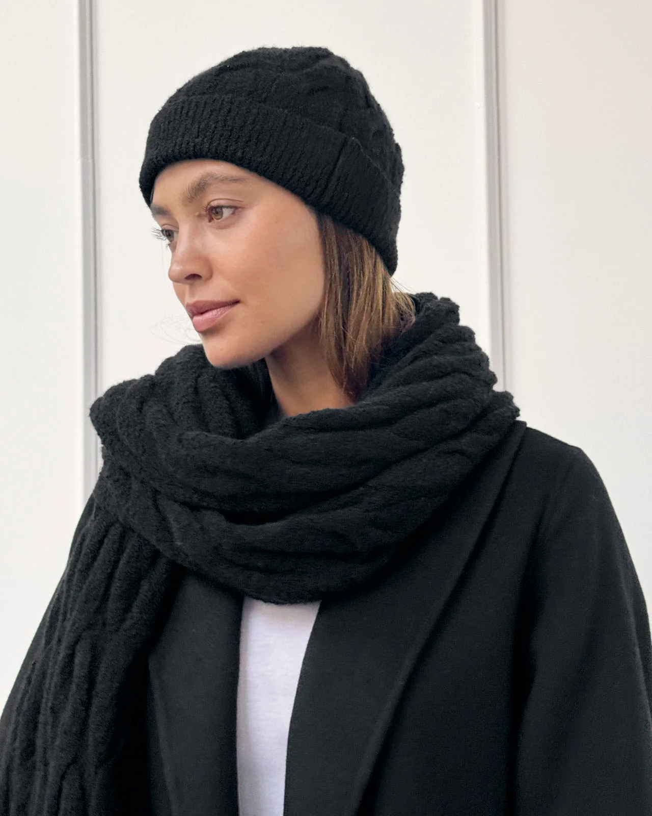 Splendid x @Cellajaneblog Cable Beanie - Image 3