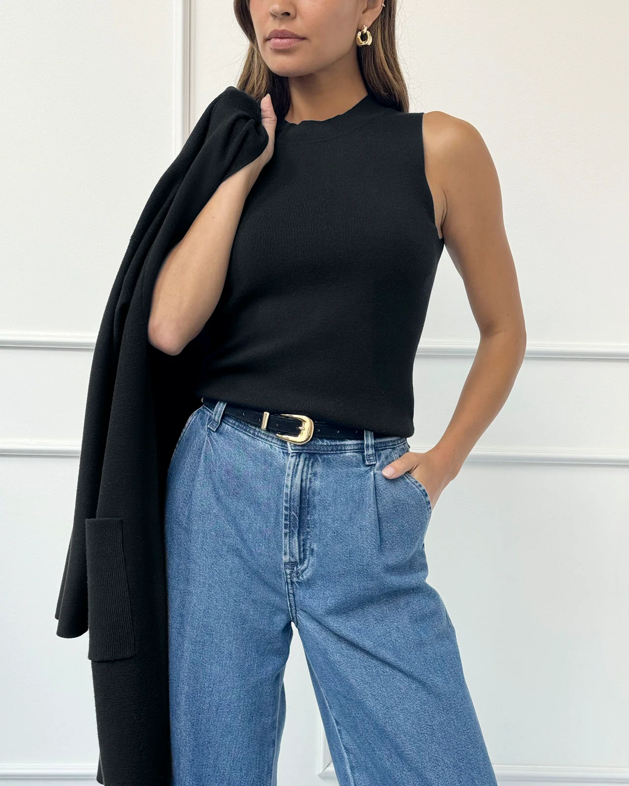 Splendid x @Cellajaneblog Crew Neck Shell