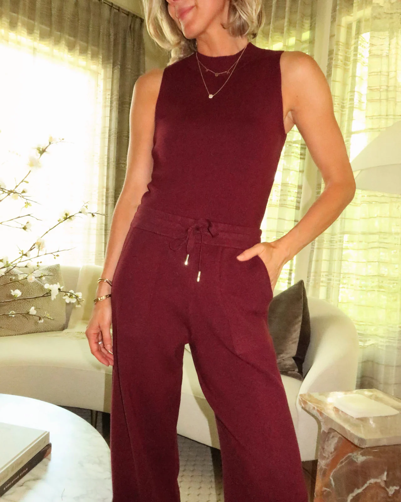 Splendid x @Cellajaneblog Crew Neck Shell