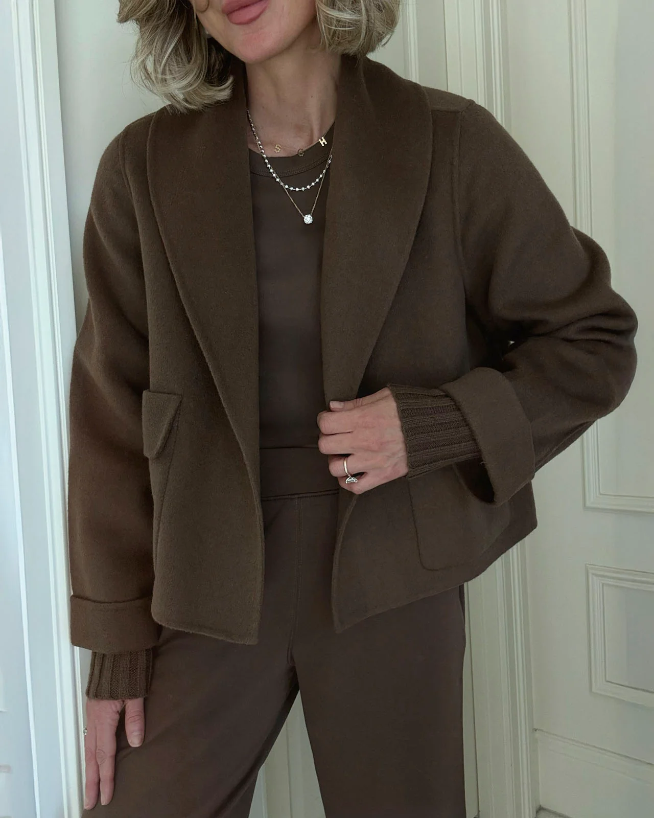 Splendid x @Cellajaneblog Crop Icon Coat - Image 4