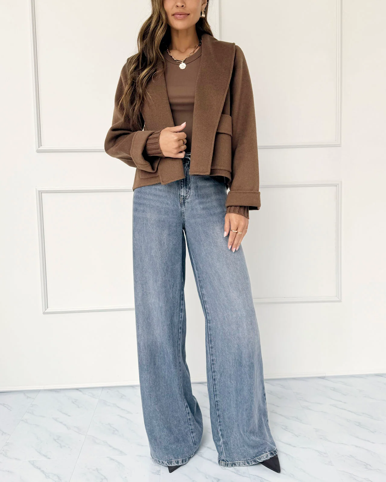 Splendid x @Cellajaneblog Crop Icon Coat - Image 5