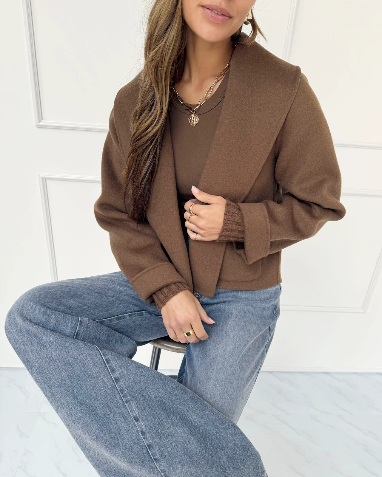 Splendid x @Cellajaneblog Crop Icon Coat - Image 6