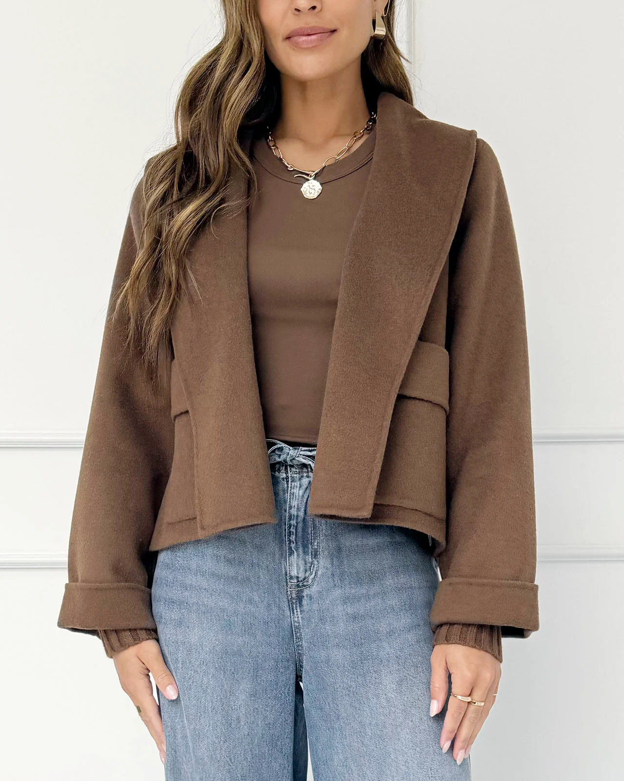 Splendid x @Cellajaneblog Crop Icon Coat - Image 7