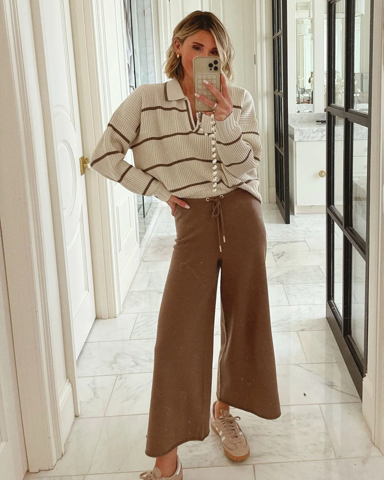 Splendid x @Cellajaneblog Crop Sweater Pant