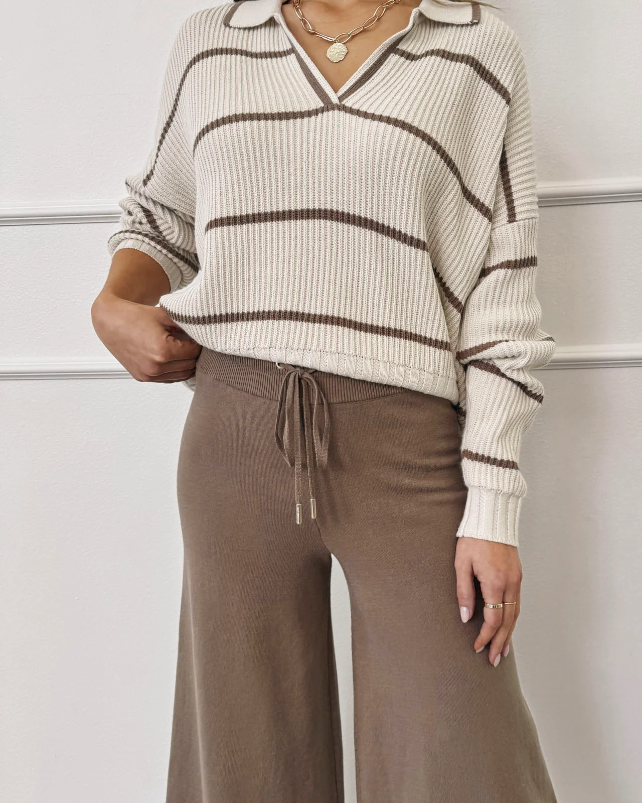 Splendid x @Cellajaneblog Crop Sweater Pant - Image 7