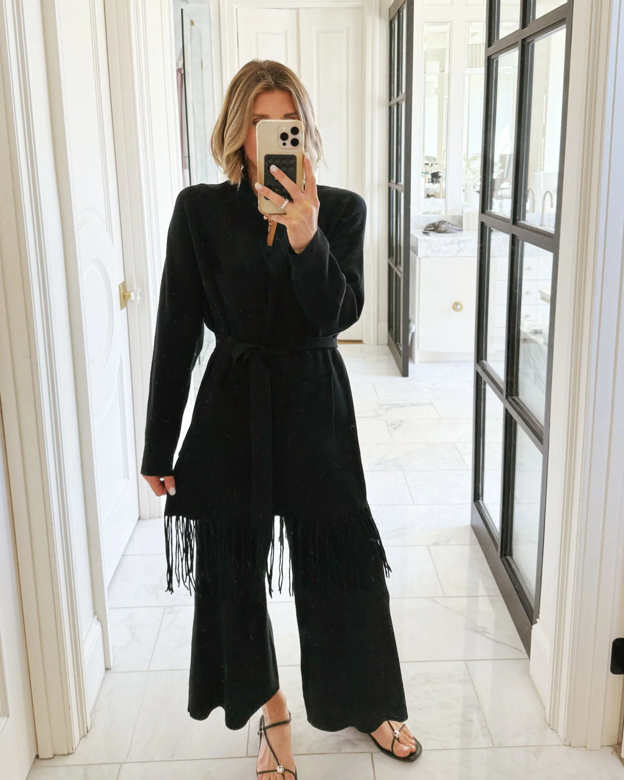 Splendid x @Cellajaneblog Fringe Open Cardi