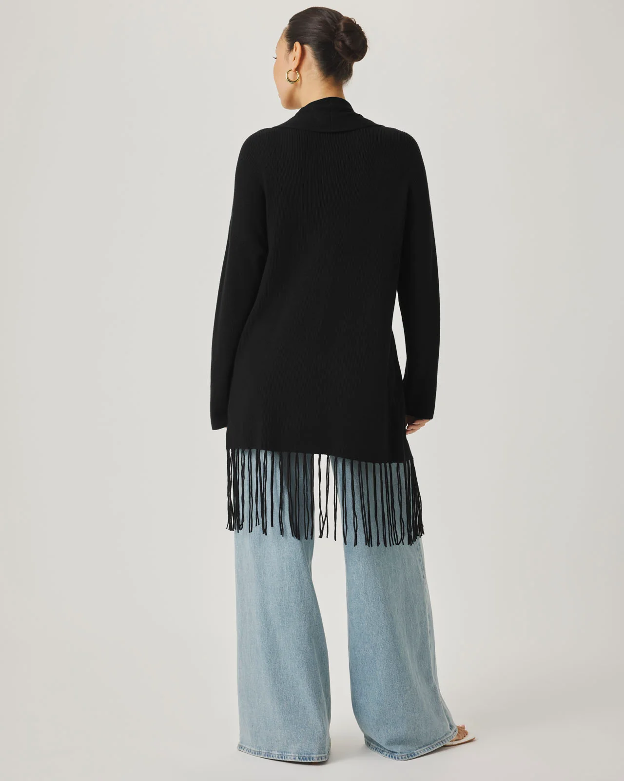 Splendid x @Cellajaneblog Fringe Open Cardi - Image 8