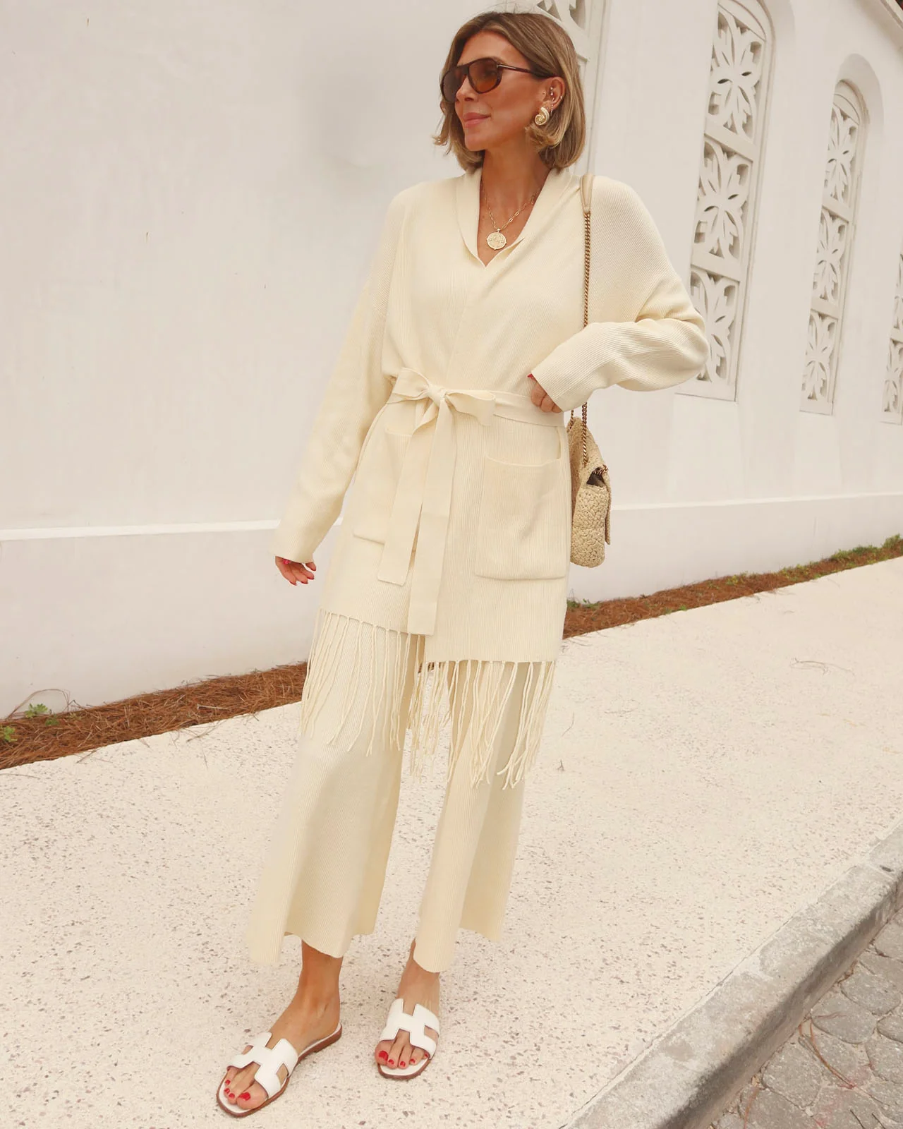 Splendid x @Cellajaneblog Fringe Open Cardi