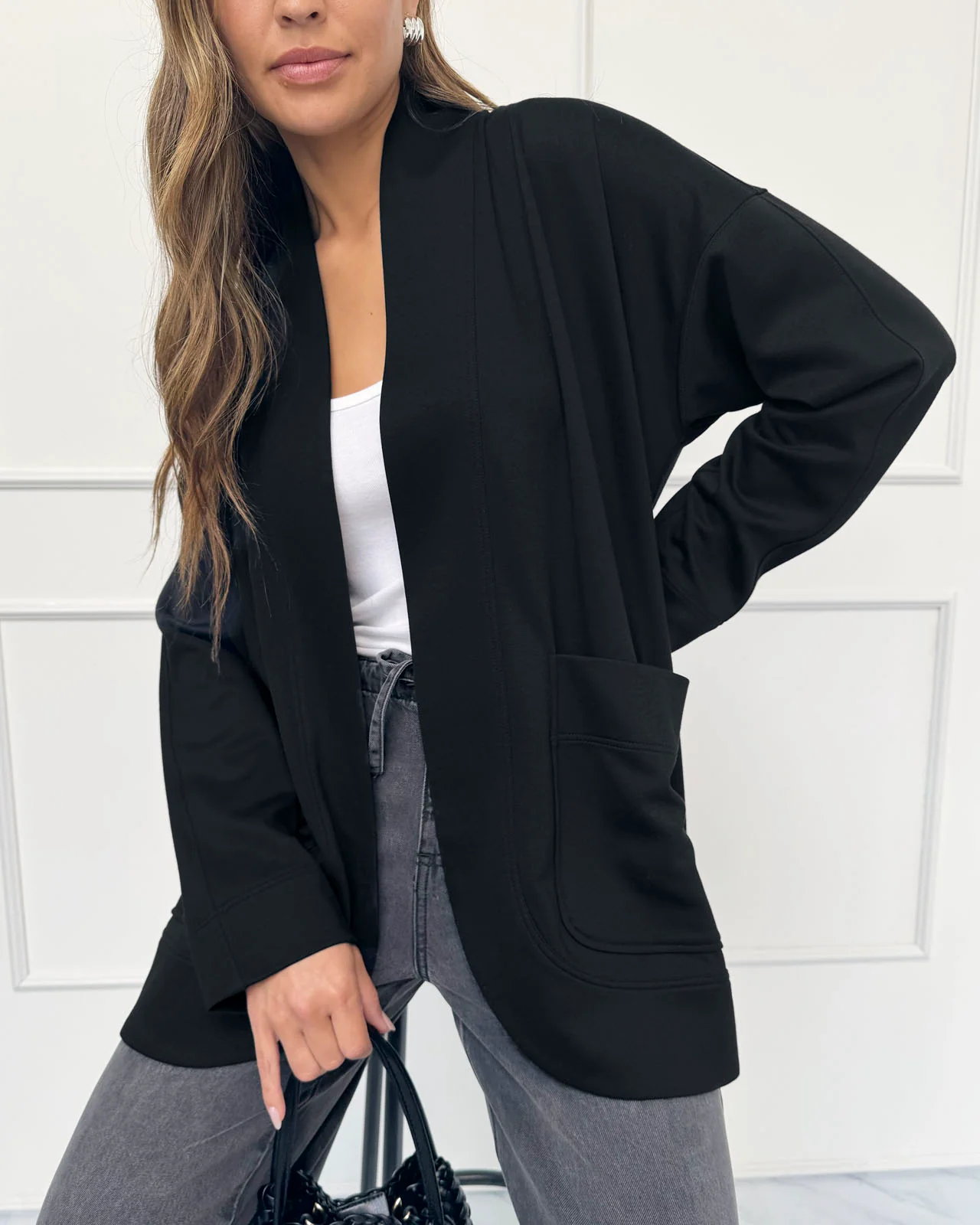 Splendid x @Cellajaneblog Interlock Cardigan - Image 4