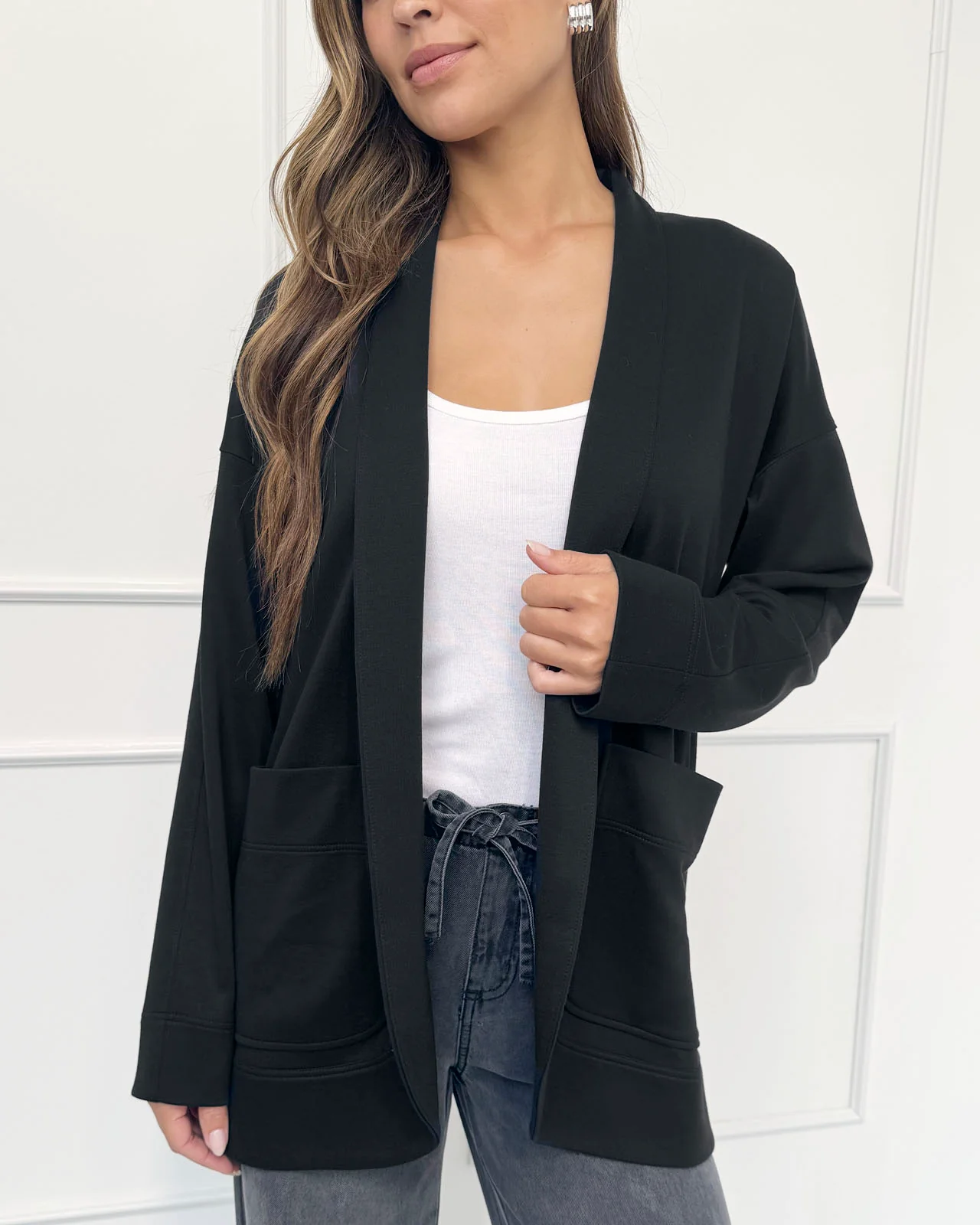 Splendid x @Cellajaneblog Interlock Cardigan - Image 6