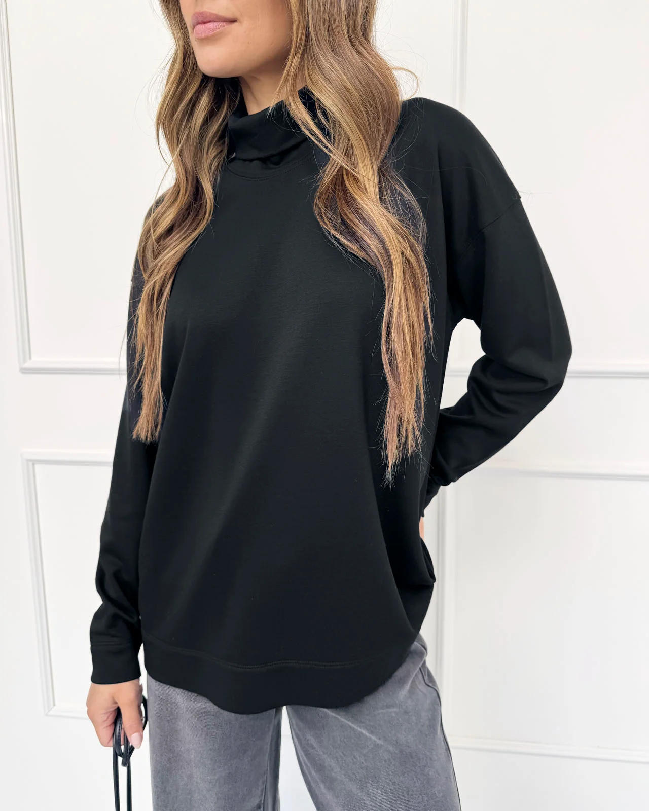 Splendid x @Cellajaneblog Mock Neck - Image 2