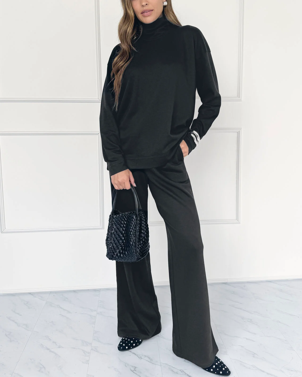 Splendid x @Cellajaneblog Mock Neck - Image 4
