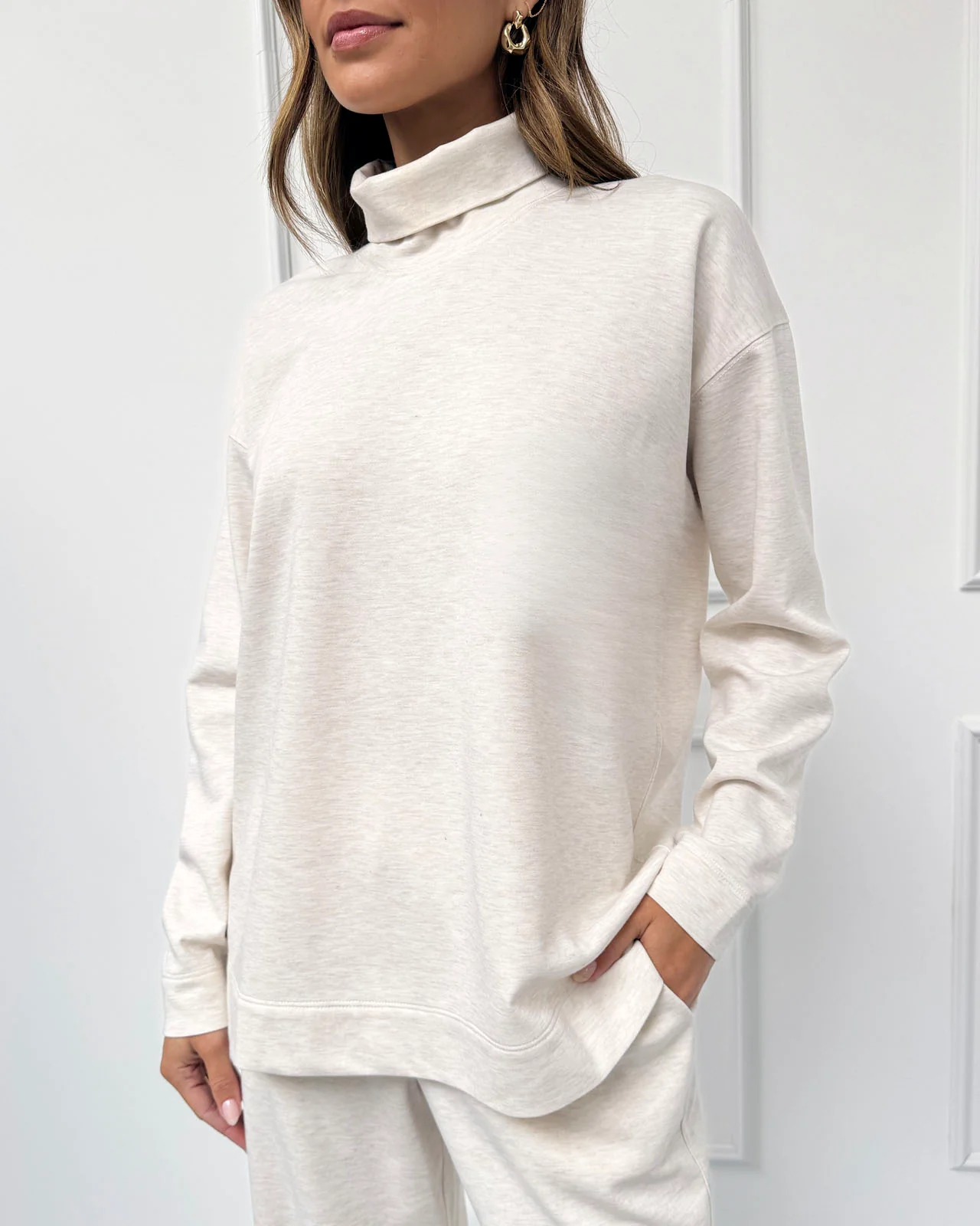Splendid x @Cellajaneblog Mock Neck - Image 3