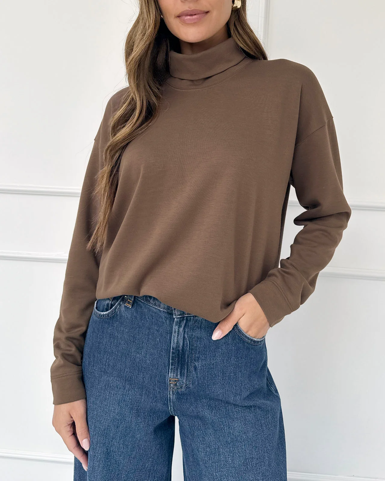 Splendid x @Cellajaneblog Mock Neck - Image 4