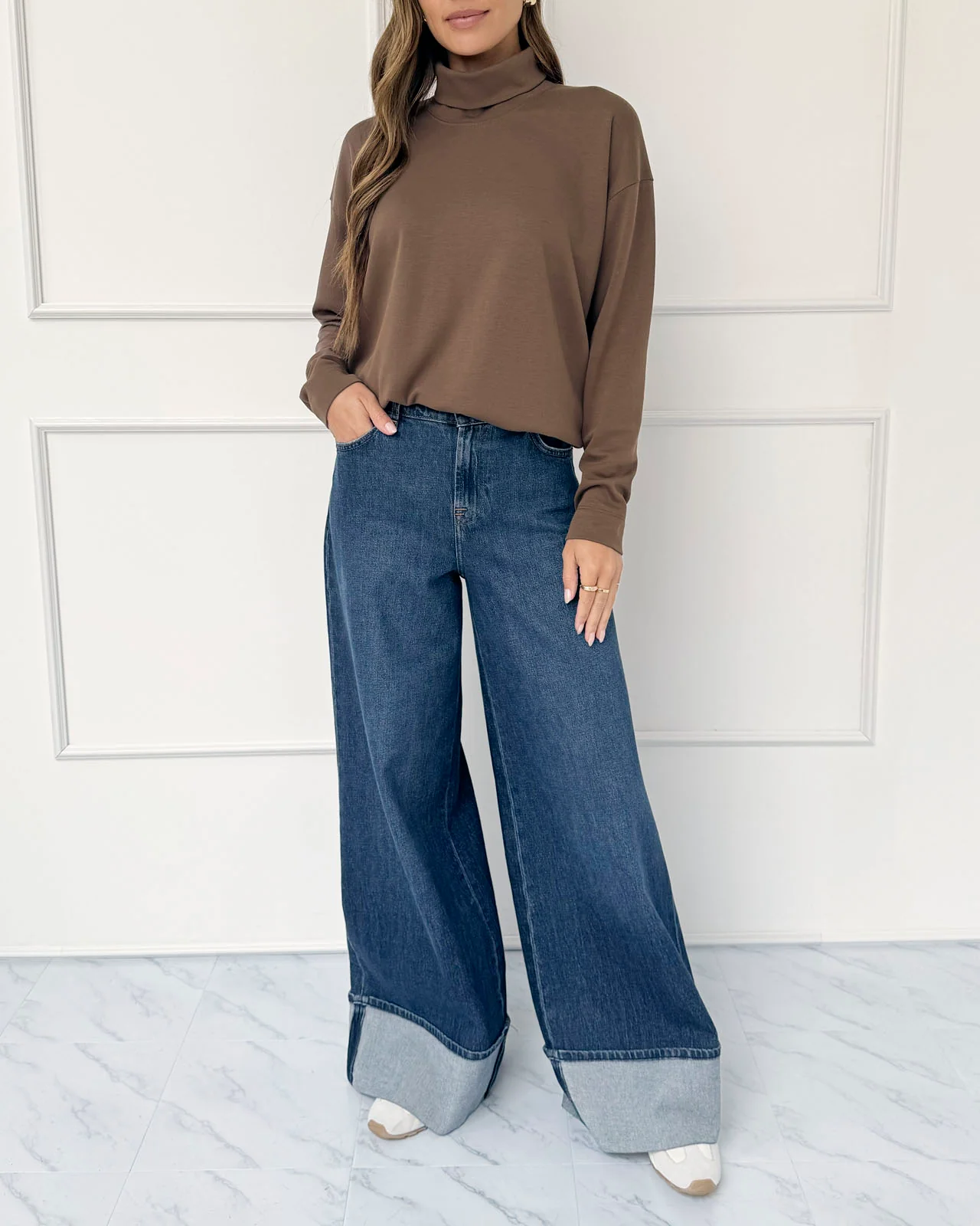 Splendid x @Cellajaneblog Mock Neck - Image 5