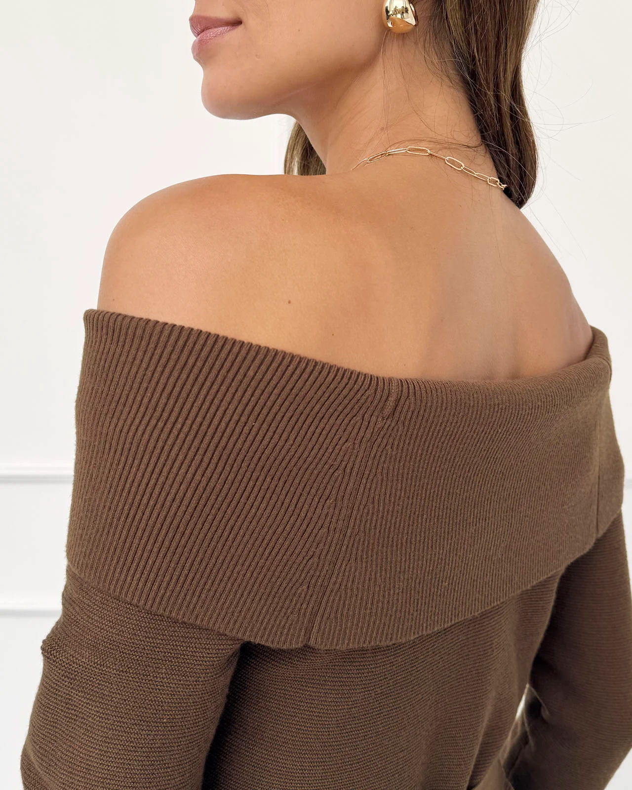 Splendid x @Cellajaneblog Off-the-Shoulder Sweater Dress - Image 5