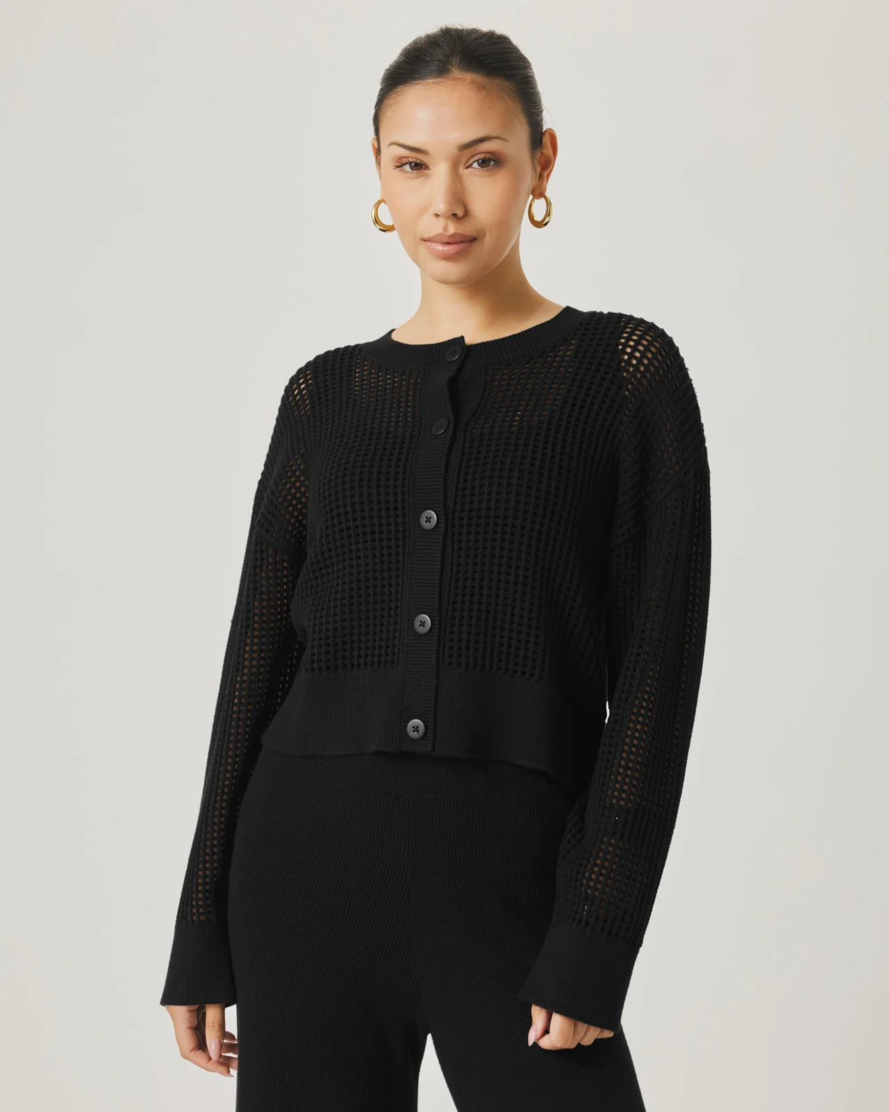 Splendid x @Cellajaneblog Open Stitch Cardi