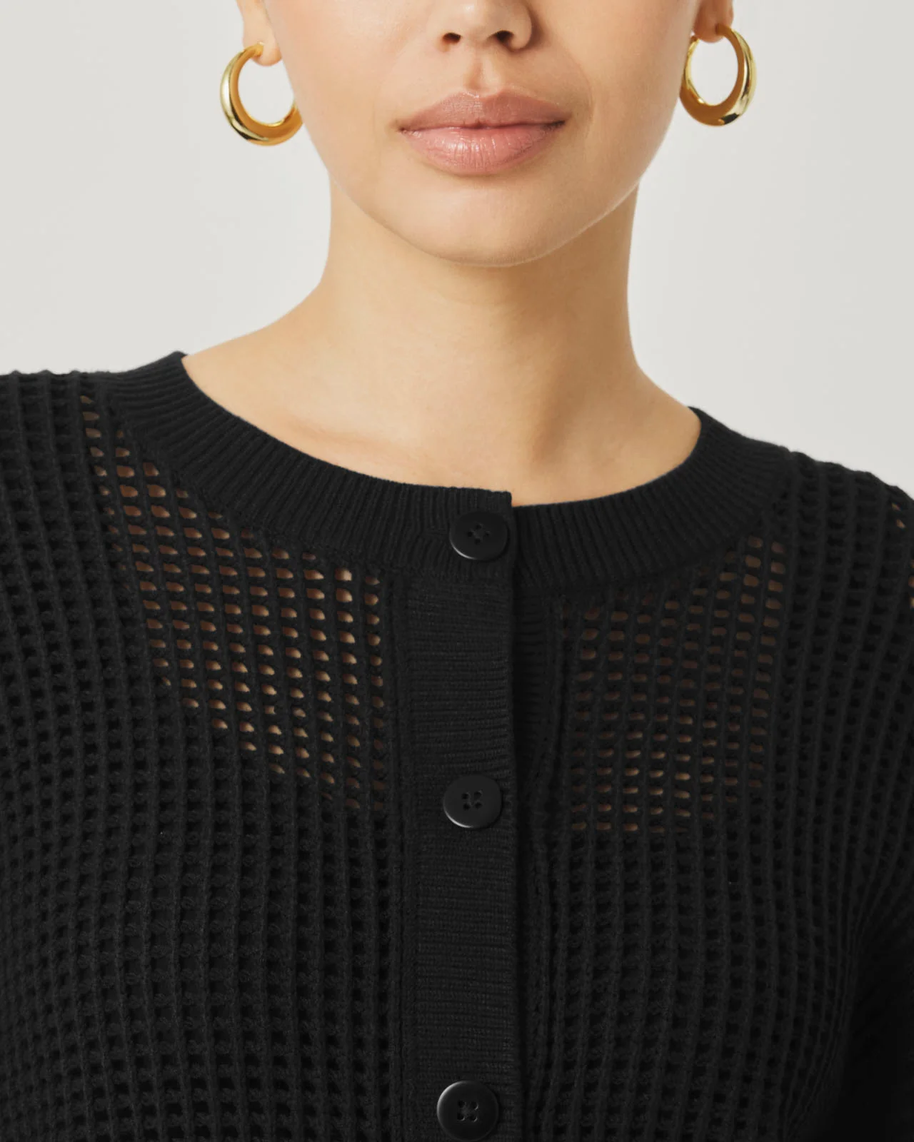 Splendid x @Cellajaneblog Open Stitch Cardi - Image 4