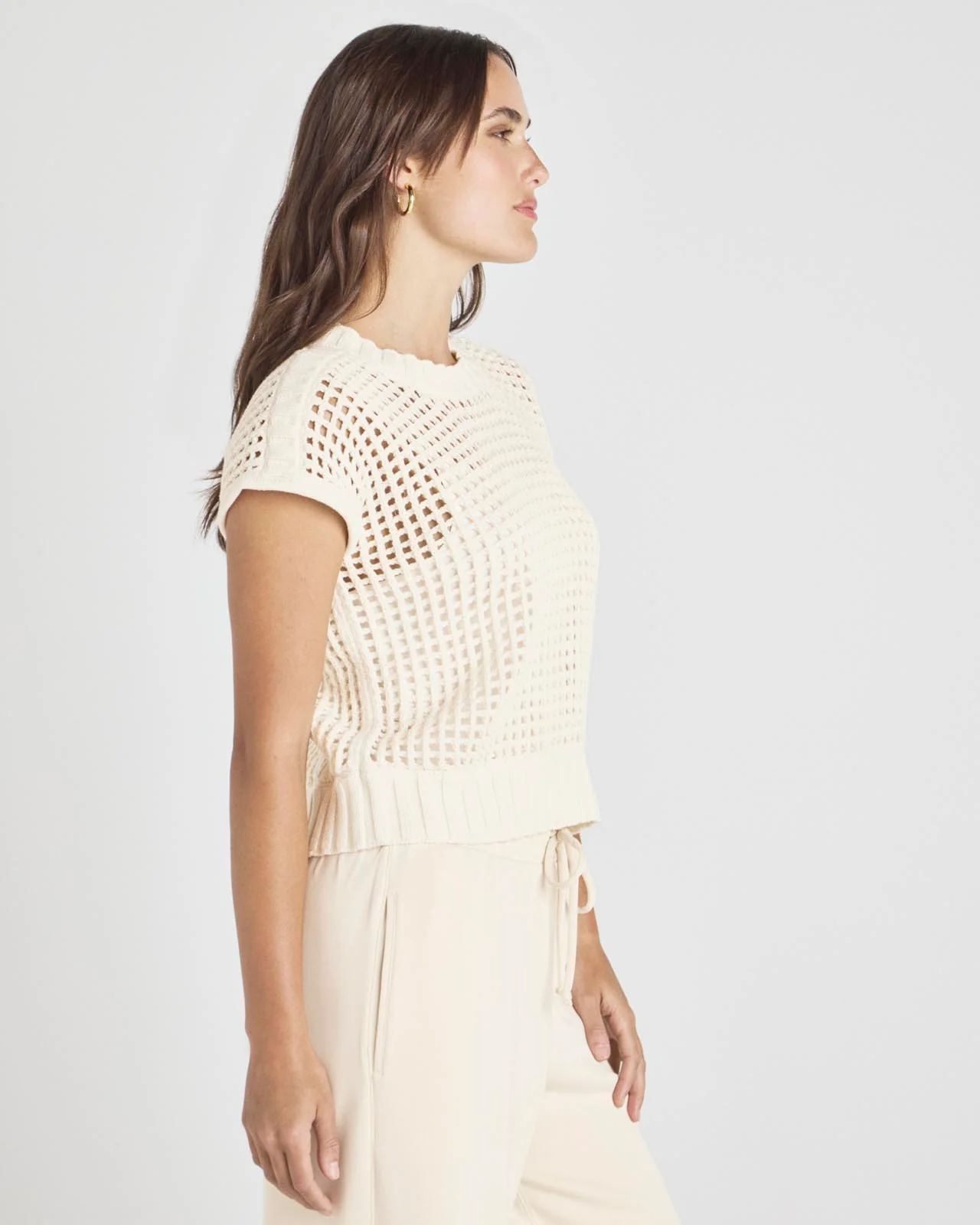 Splendid x @Cellajaneblog Pointelle Sweater Vest - Image 11
