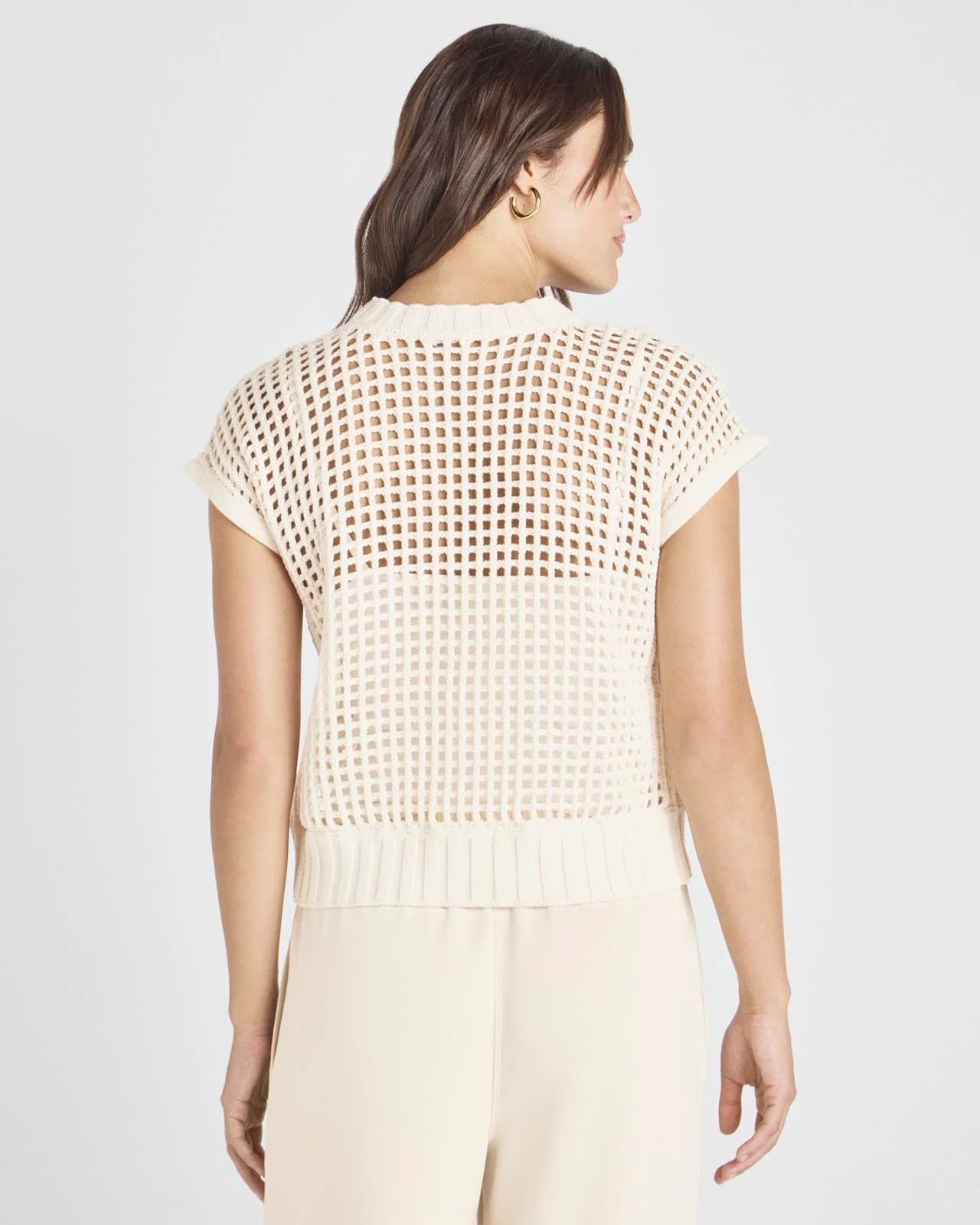 Splendid x @Cellajaneblog Pointelle Sweater Vest - Image 12