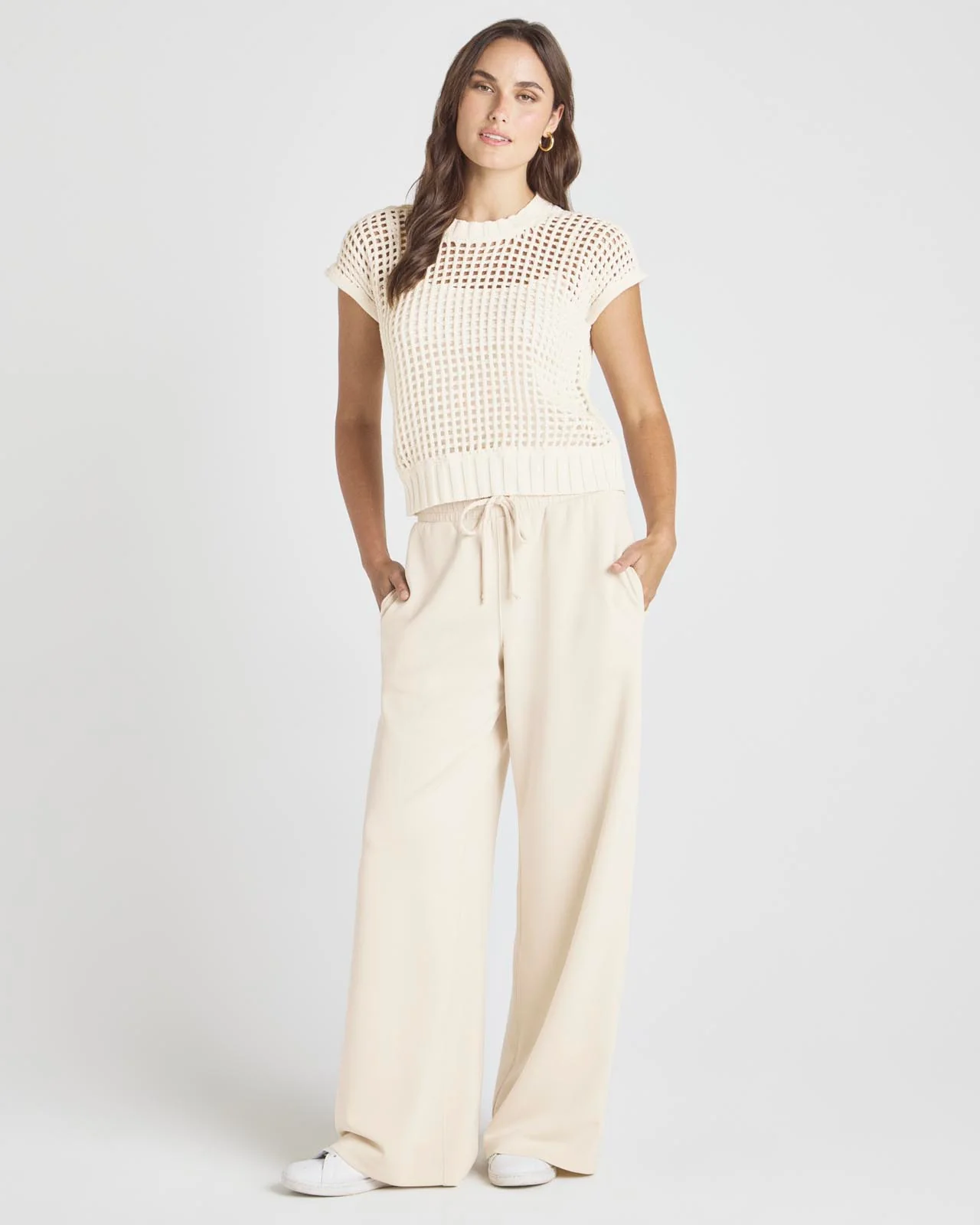 Splendid x @Cellajaneblog Pointelle Sweater Vest - Image 13