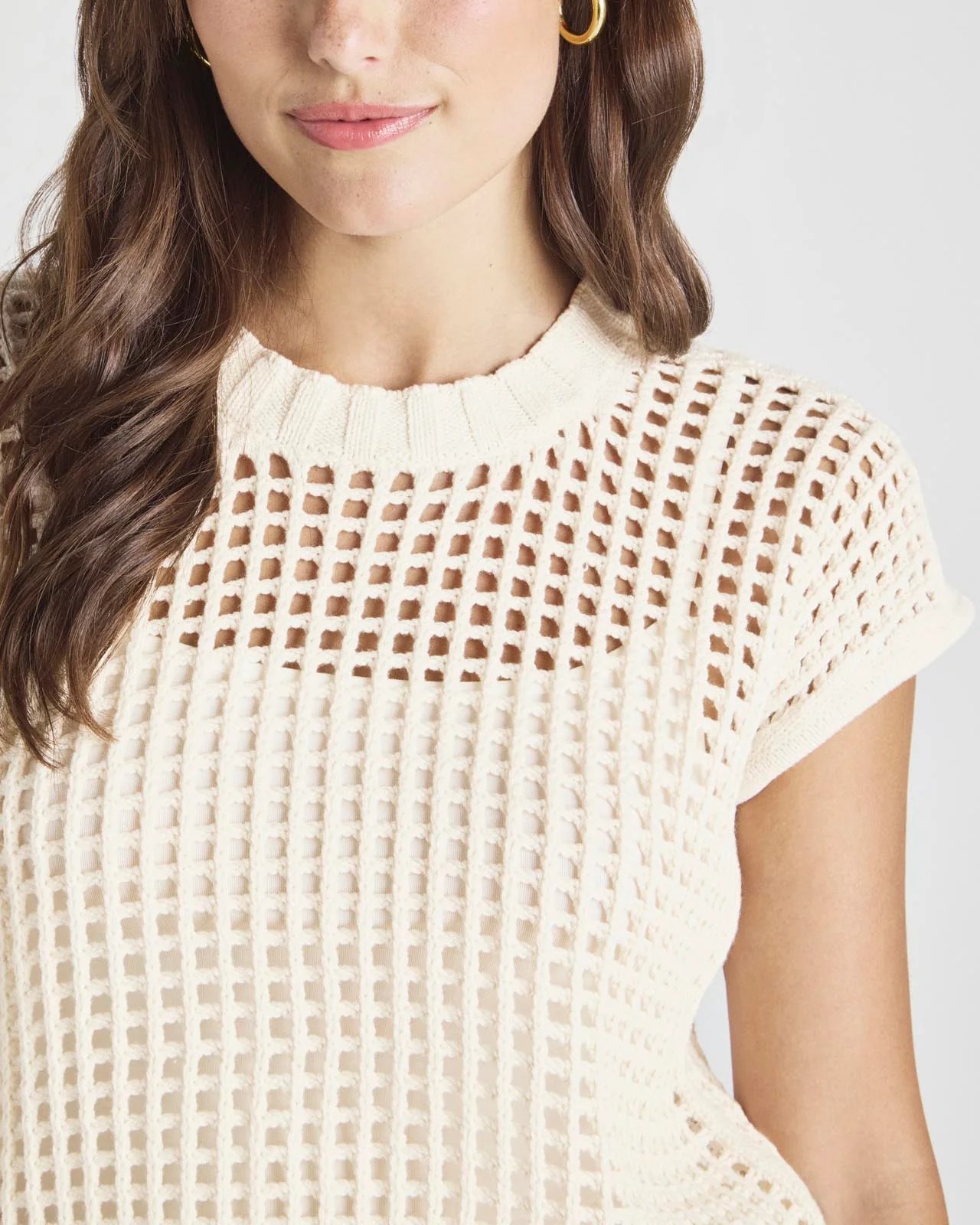 Splendid x @Cellajaneblog Pointelle Sweater Vest - Image 14