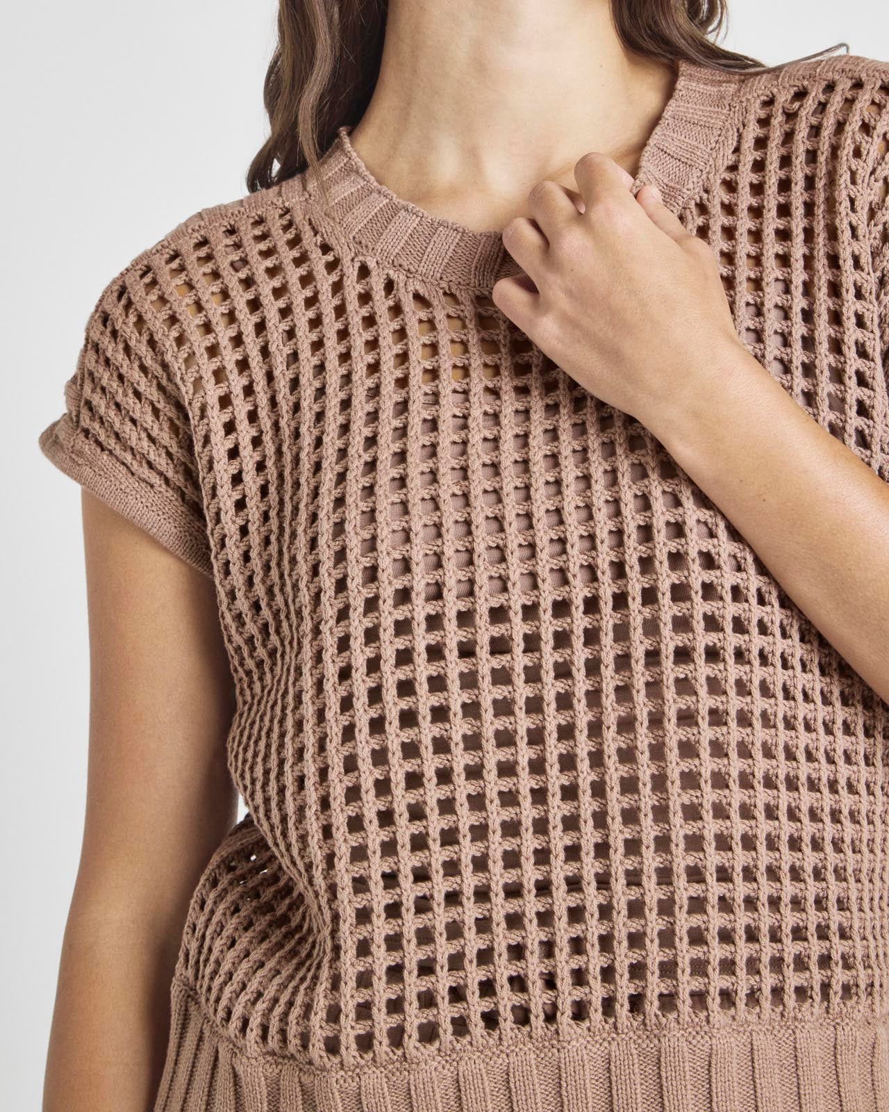 Splendid x @Cellajaneblog Pointelle Sweater Vest - Image 9