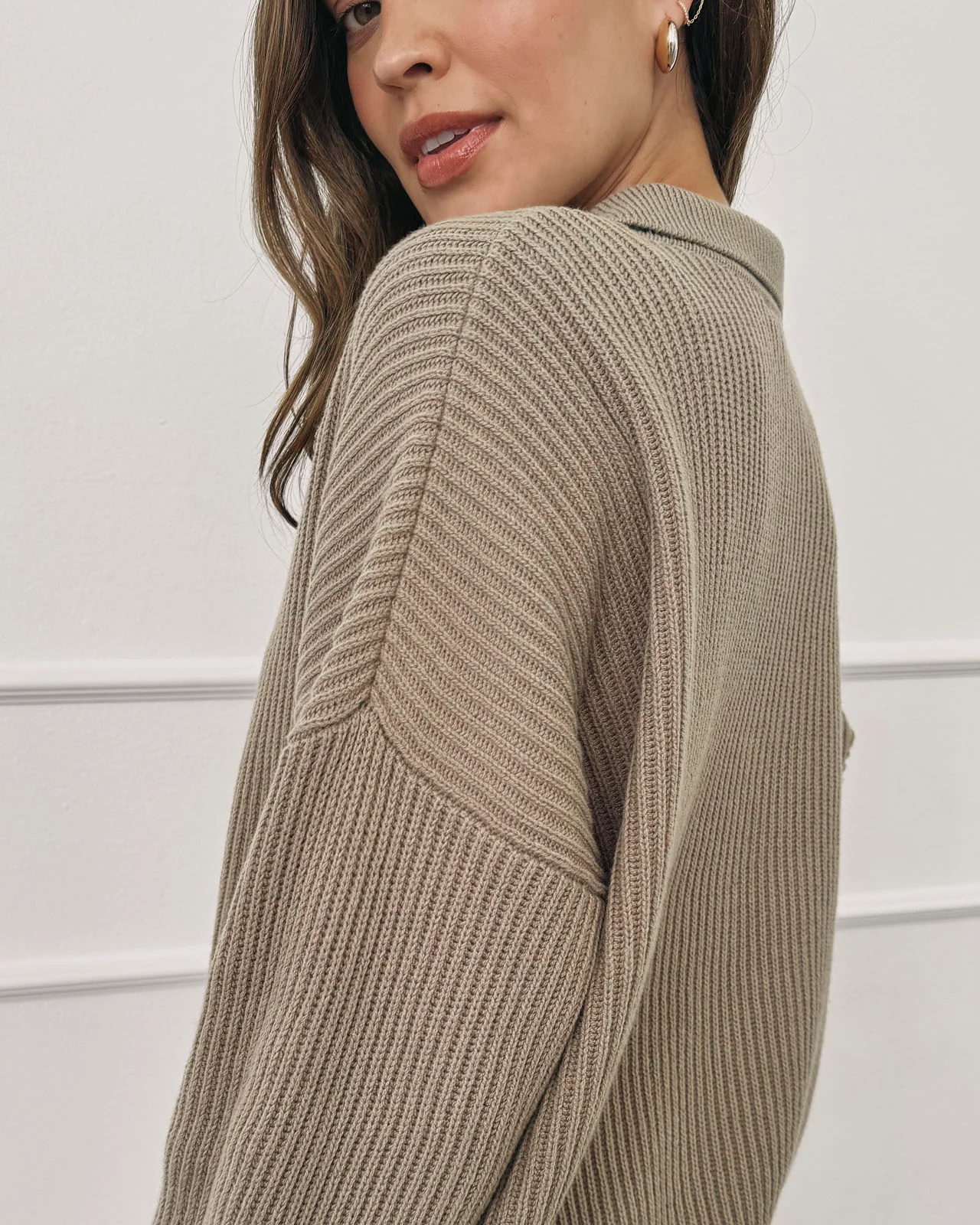 Splendid x @Cellajaneblog Polo Sweater - Image 5