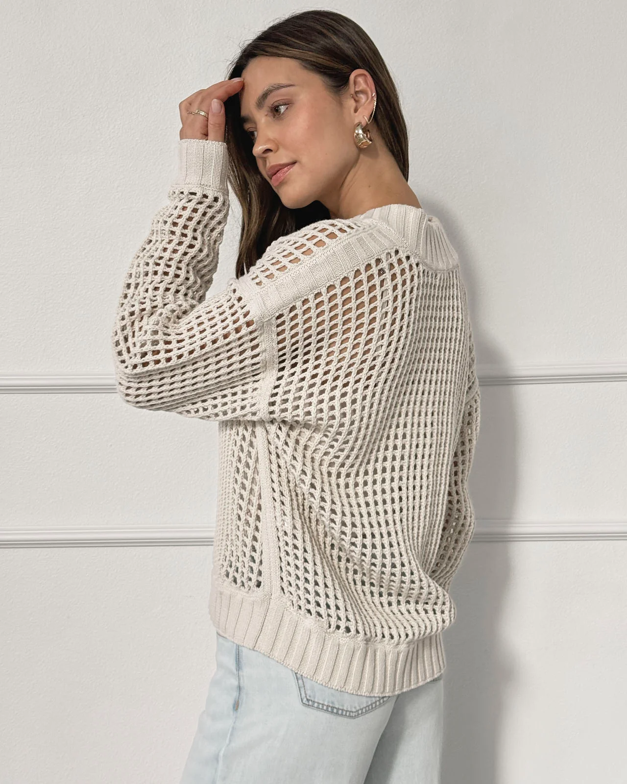 Splendid x @Cellajaneblog Quarter Zip Sweater - Image 5