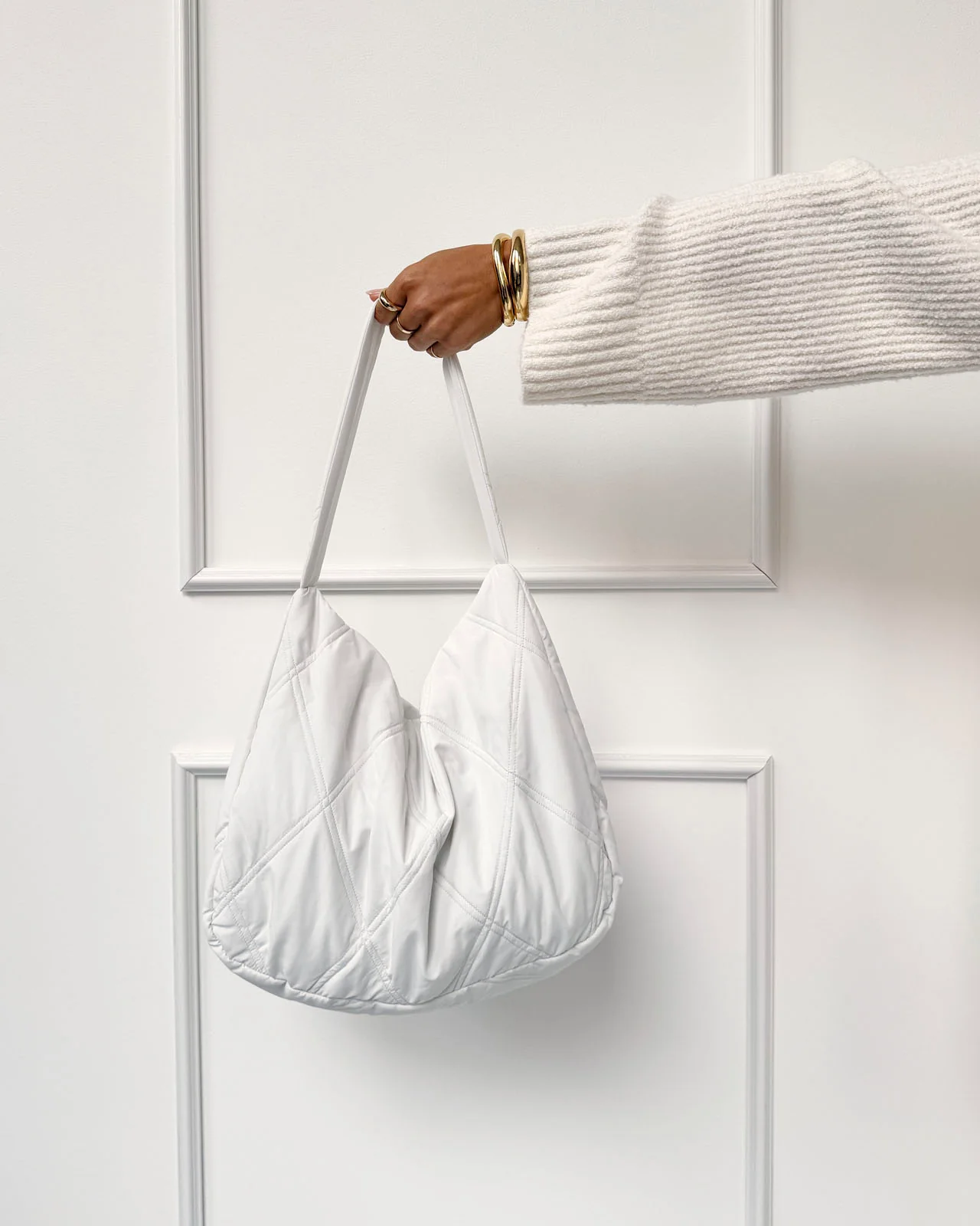 Splendid x @Cellajaneblog Quilted Tote Bag - Image 4