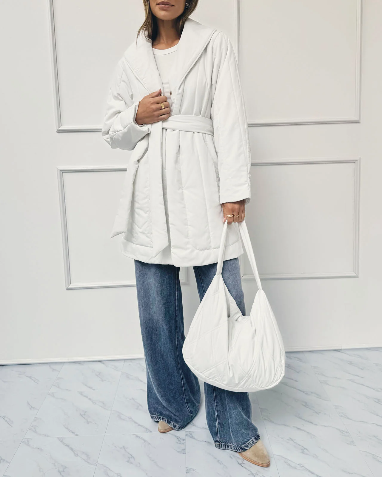 Splendid x @Cellajaneblog Quilted Tote Bag - Image 5