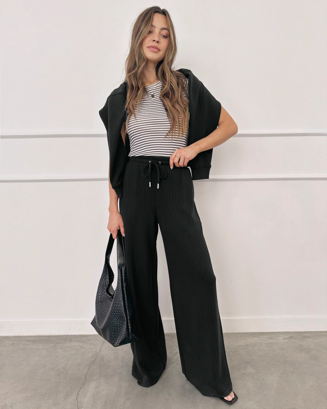 Splendid x @Cellajaneblog Rib Scuba Sweatshirt - Image 8