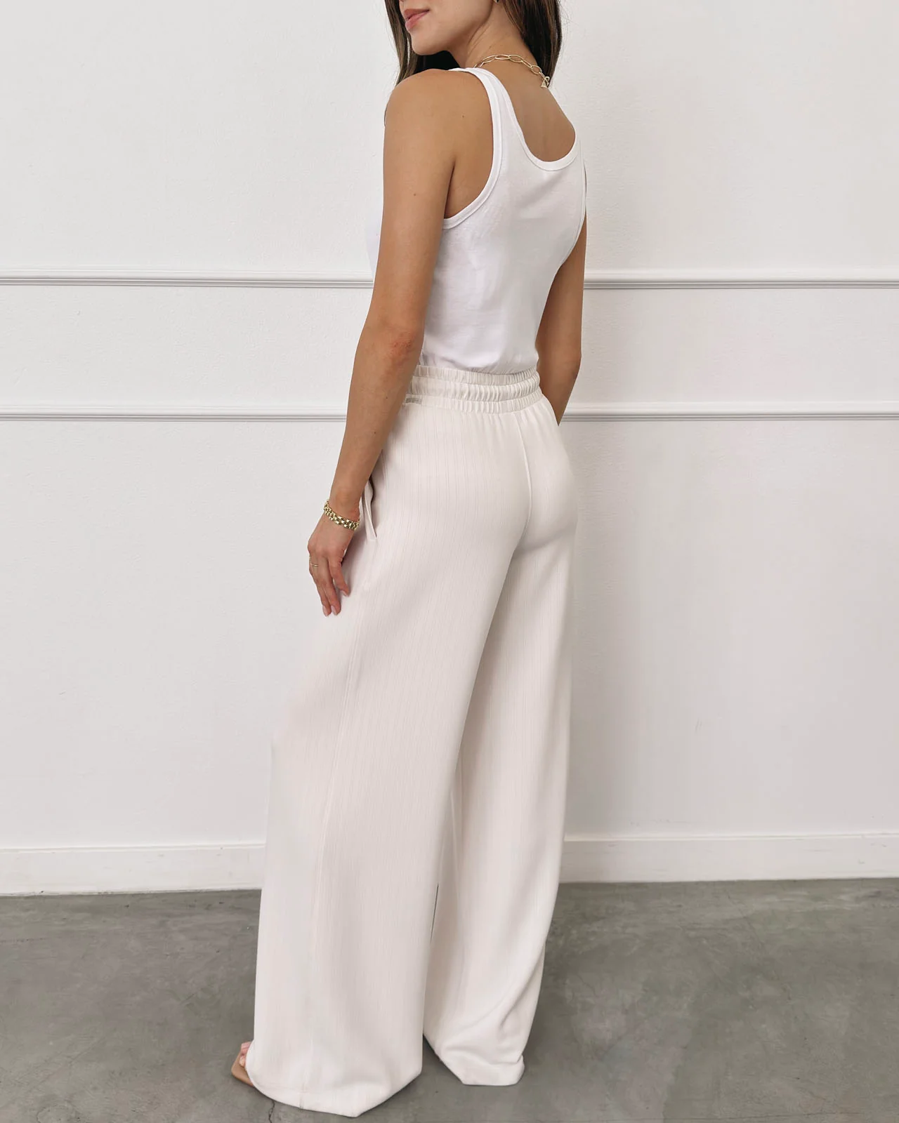 Splendid x @Cellajaneblog Rib Scuba Wide Leg Pant - Image 18