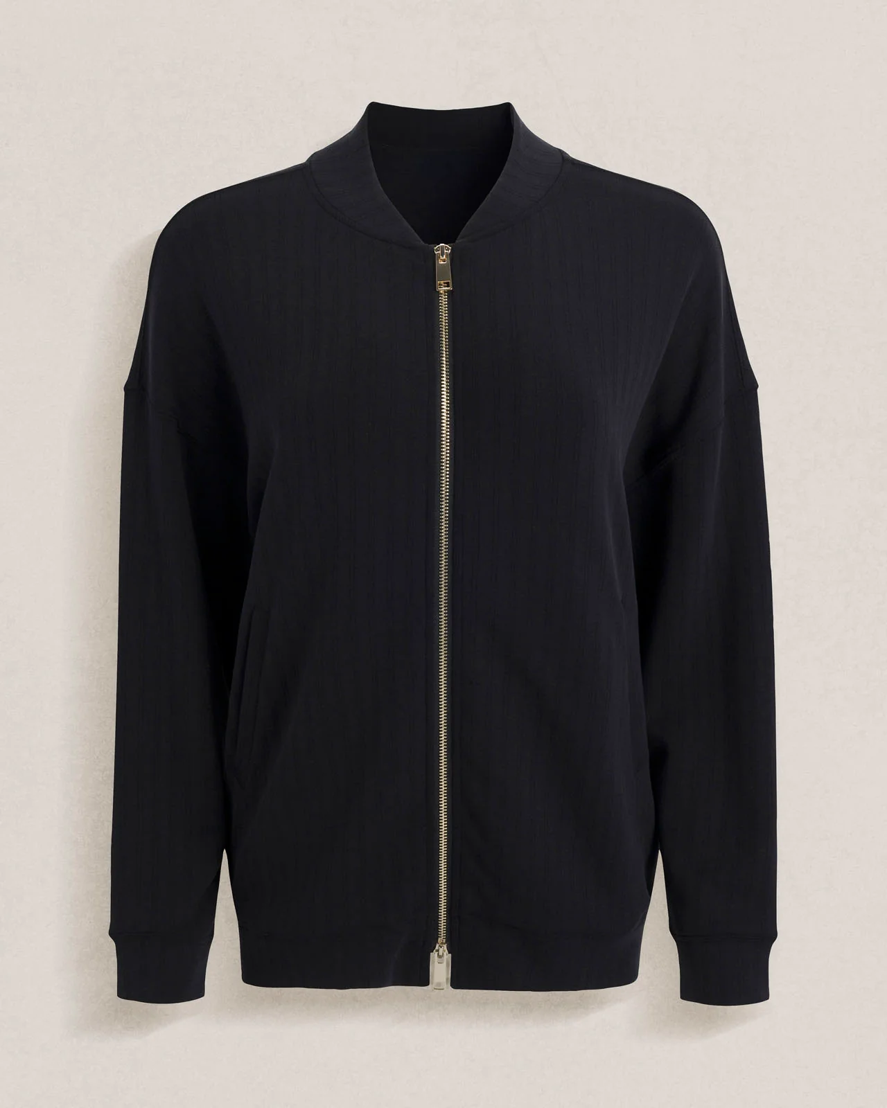 Splendid x Cellajaneblog Rib Scuba Zip-Up Jacket - Image 3
