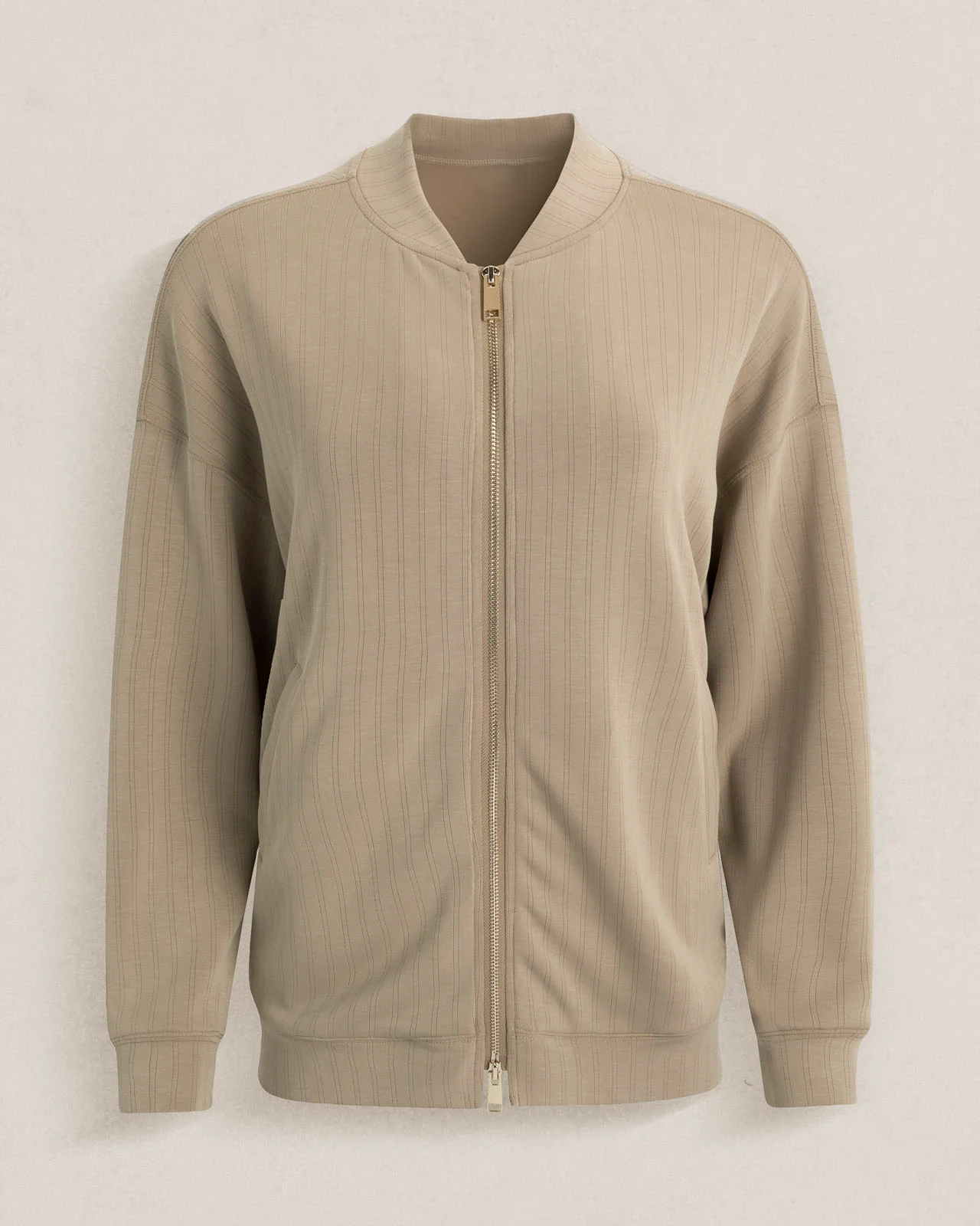 Splendid x Cellajaneblog Rib Scuba Zip-Up Jacket - Image 8