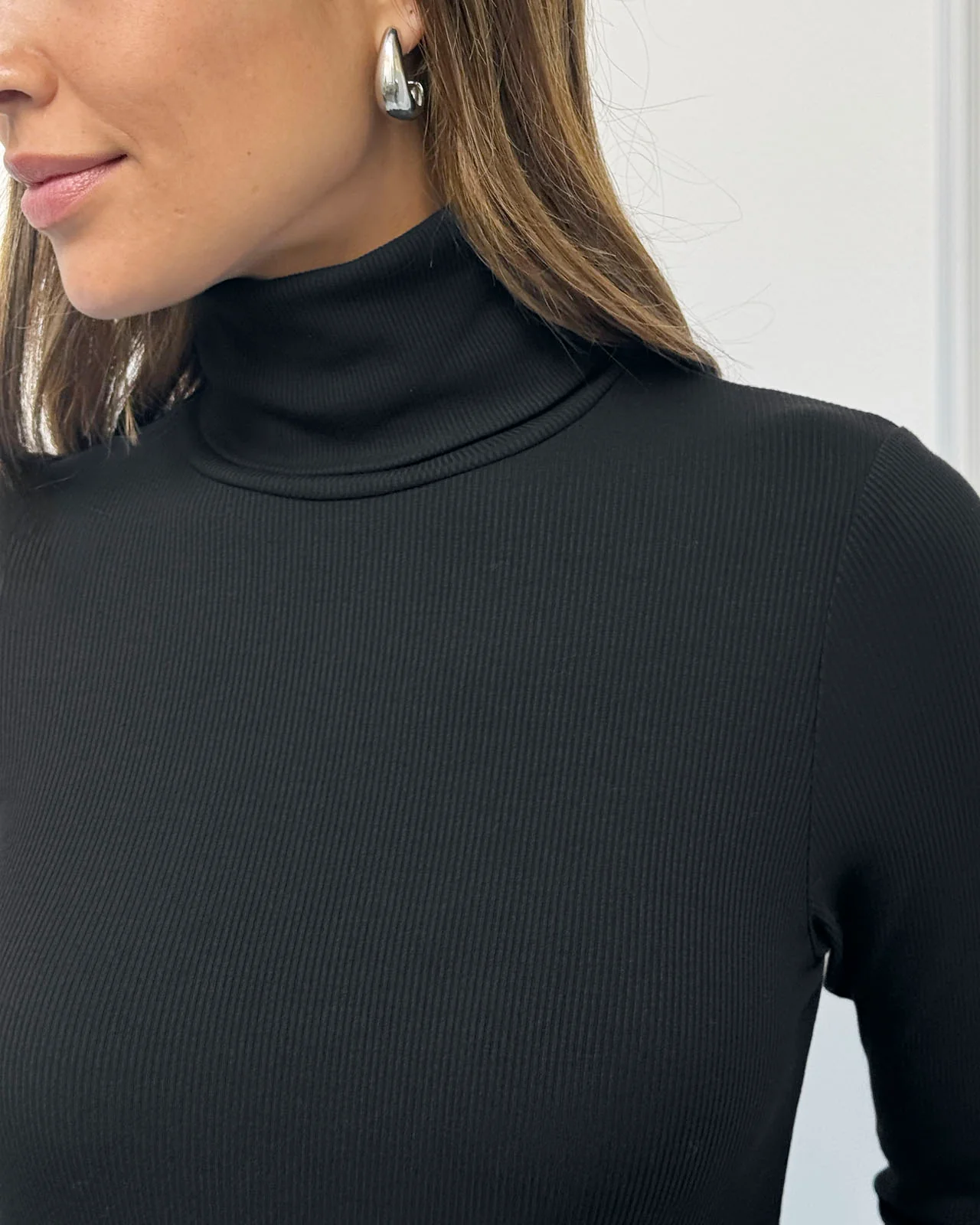 Splendid x @Cellajaneblog Rib Turtleneck Dress - Image 5