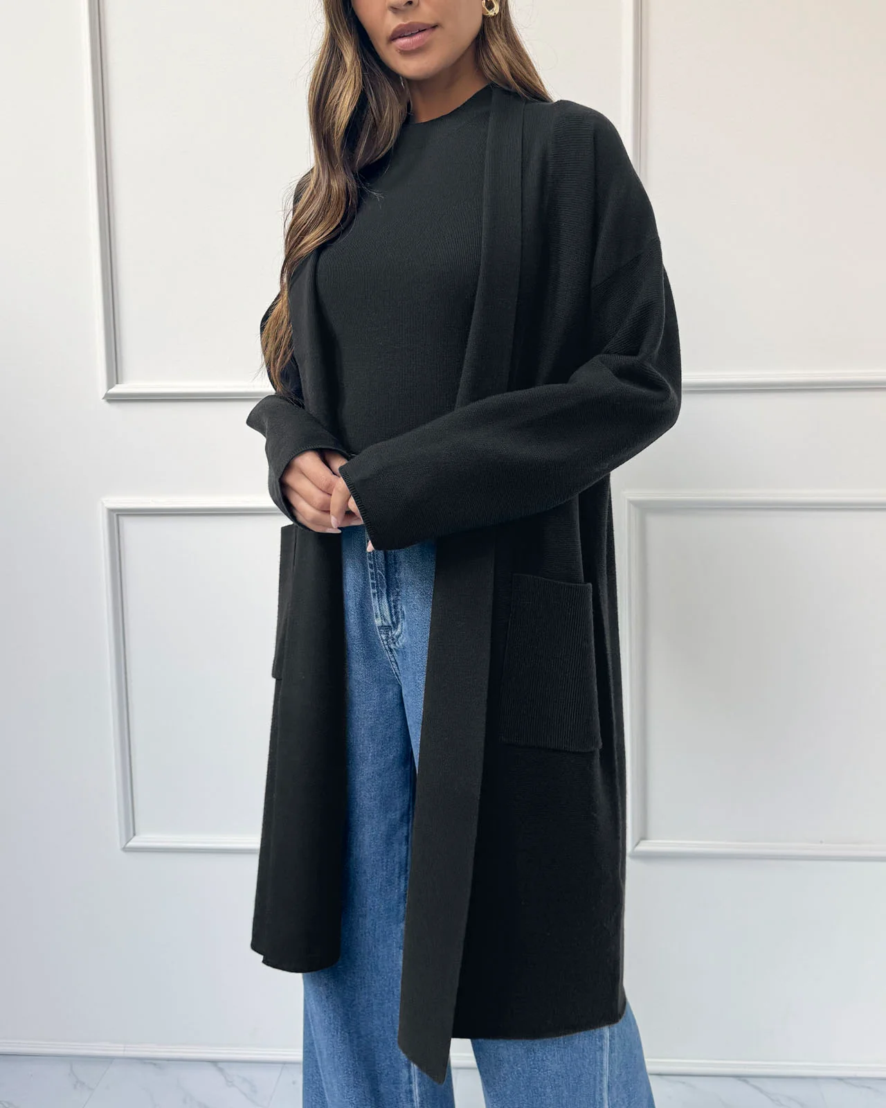 Splendid x @Cellajaneblog Sleek Coatigan - Image 3